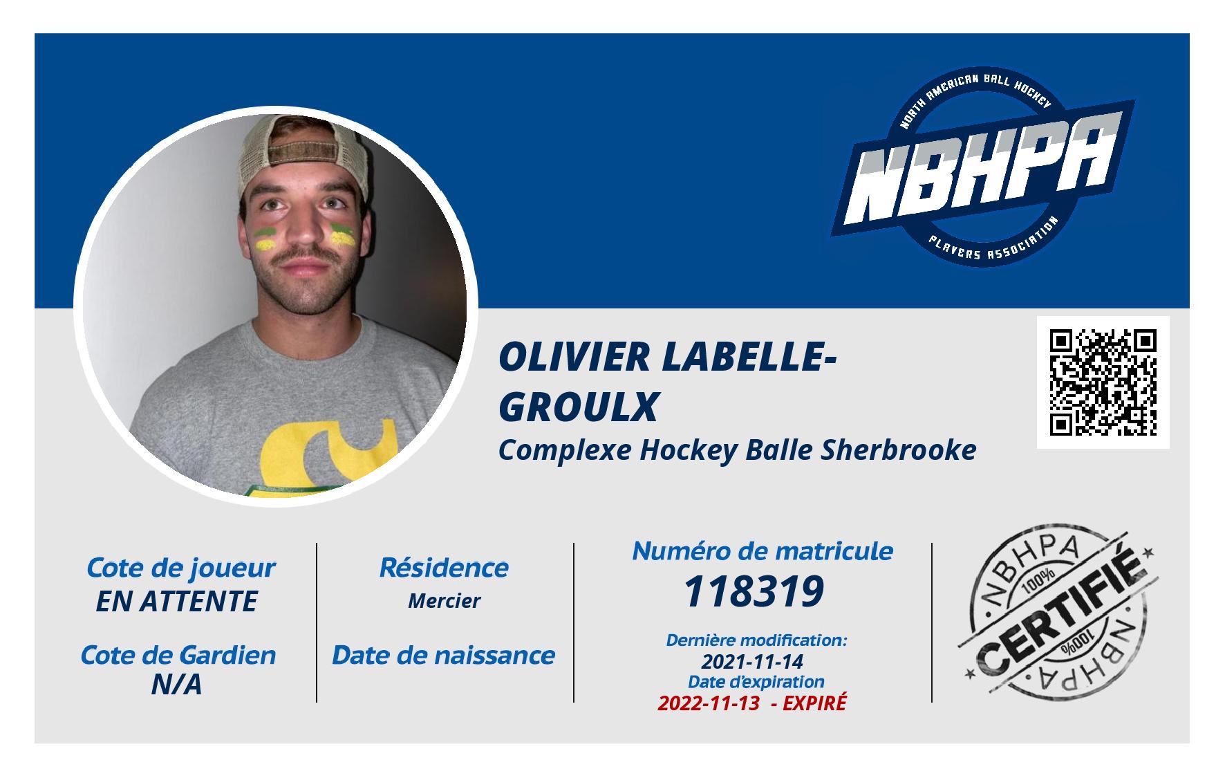 Olivier Labelle-Groulx