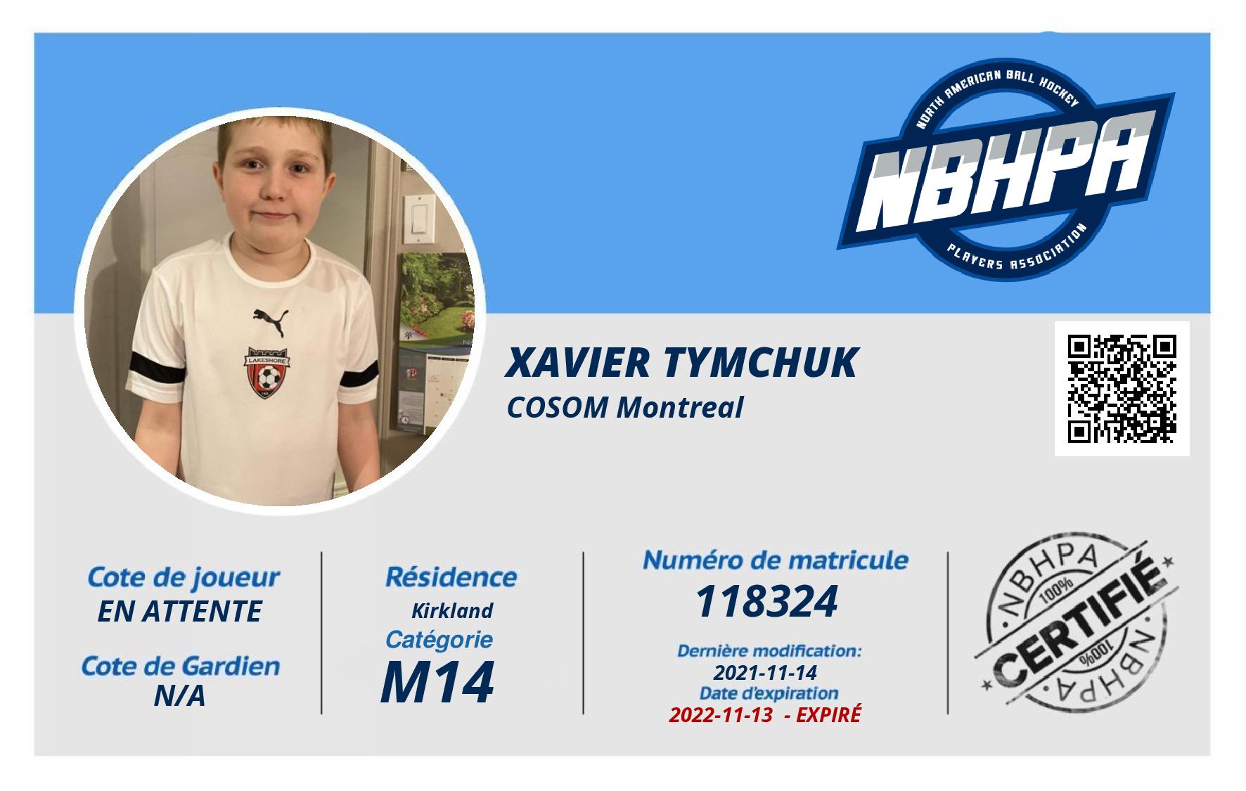 Xavier Tymchuk