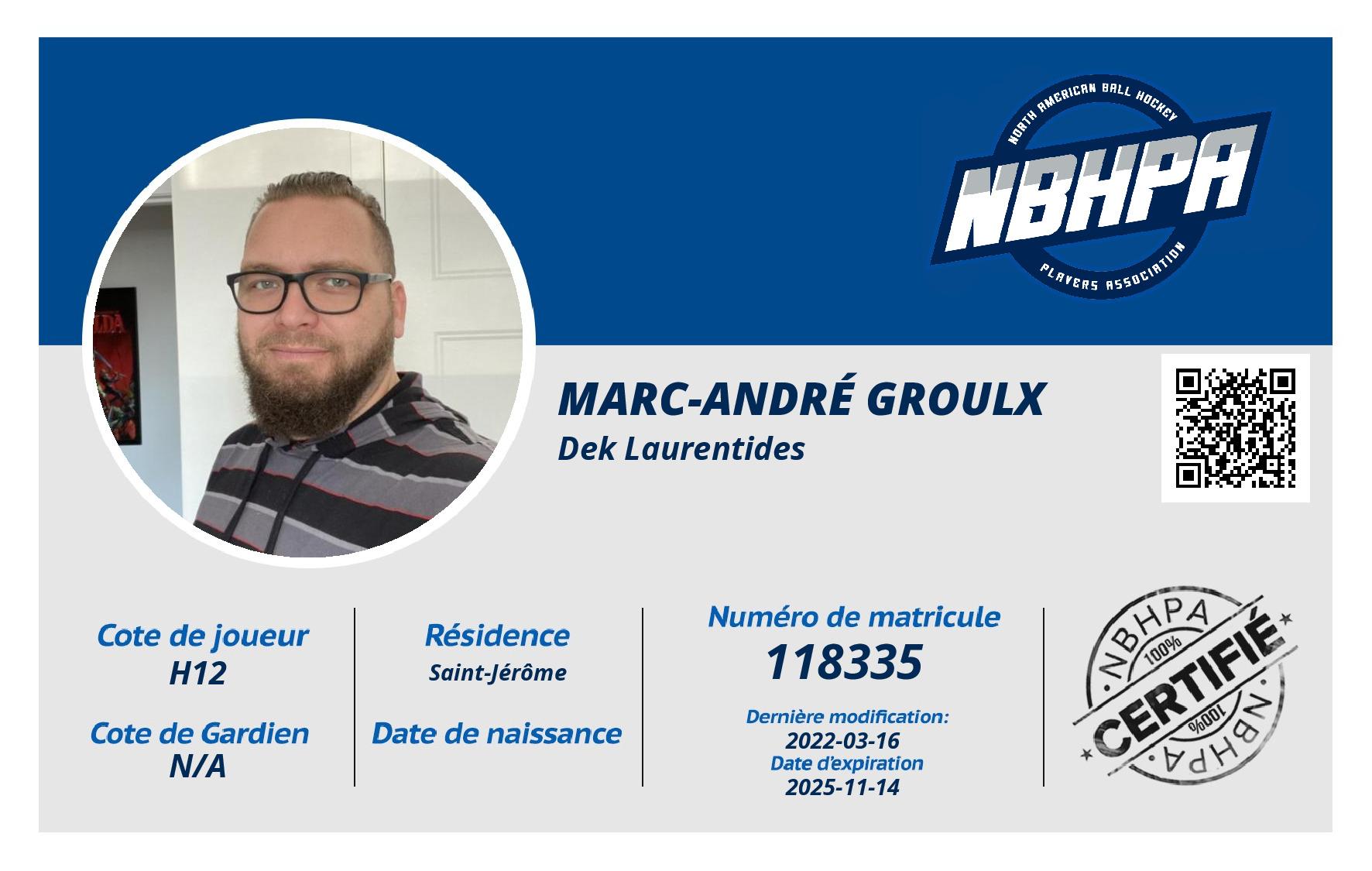 Marc-André Groulx