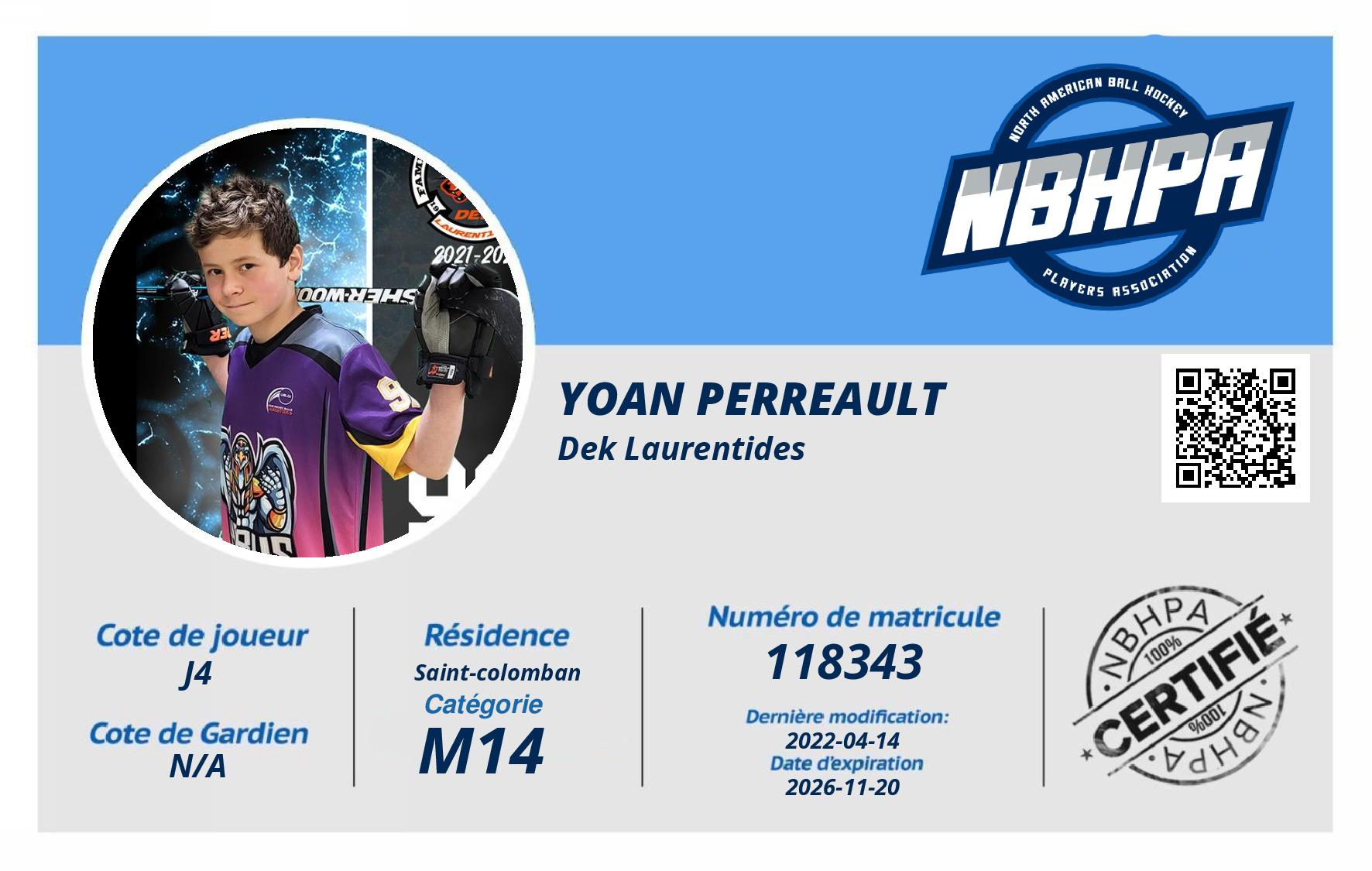 Yoan Perreault