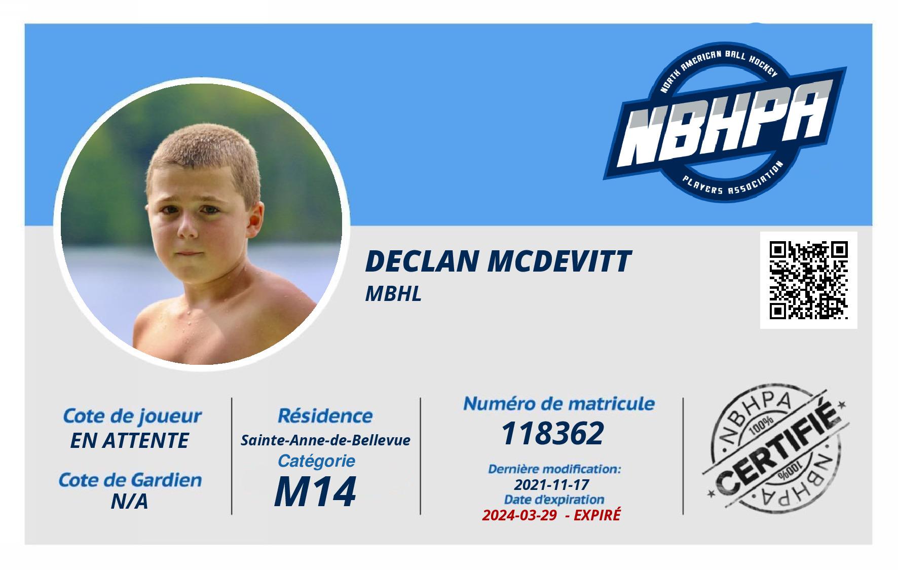 Declan McDevitt