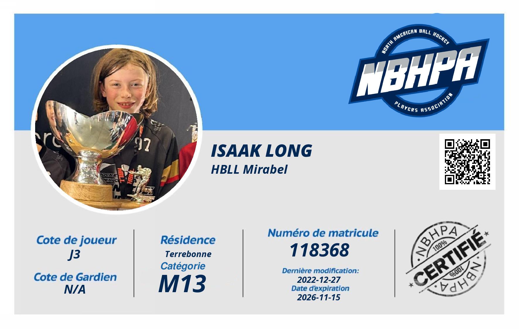 Isaak Long