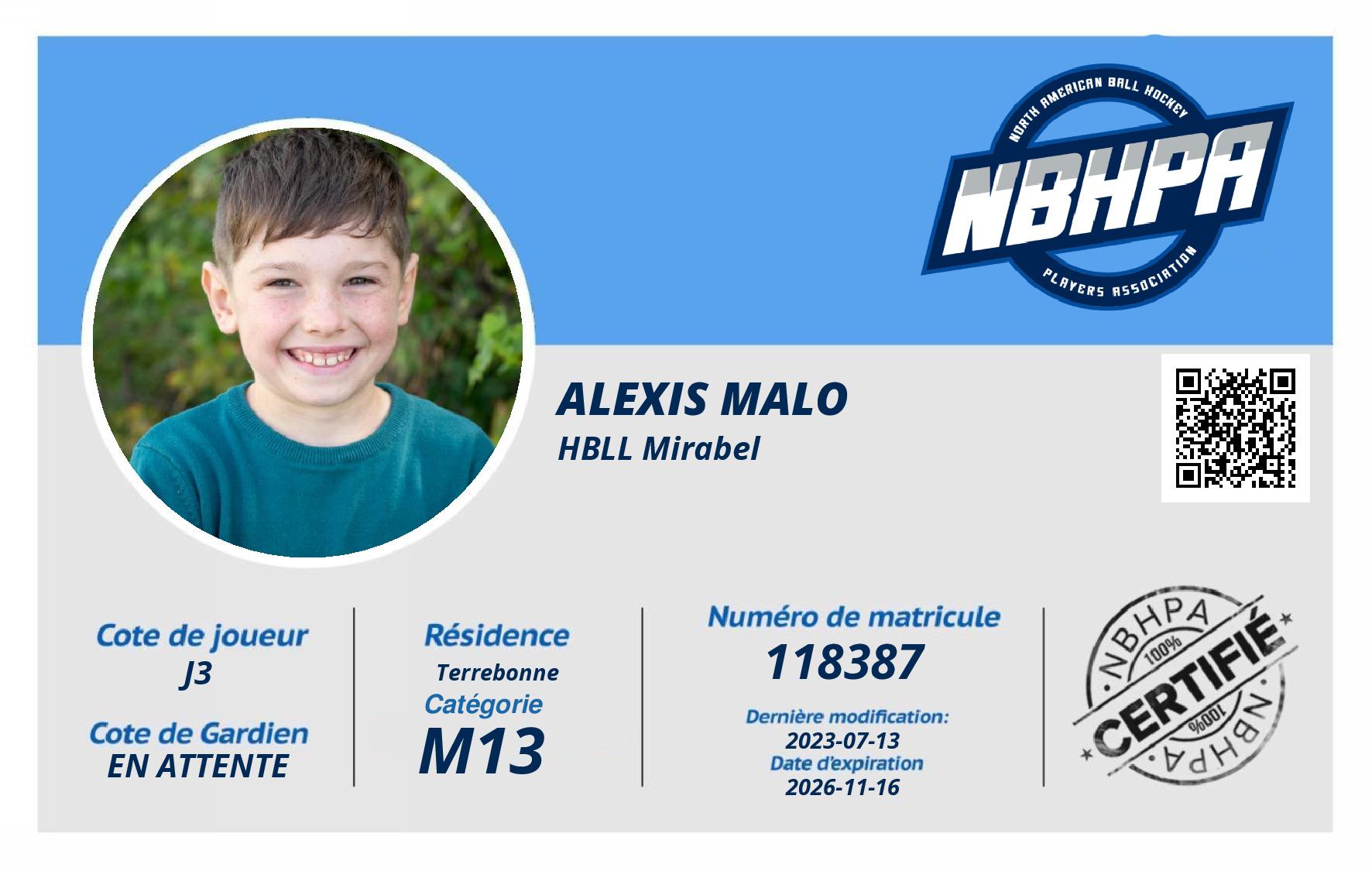 Alexis Malo