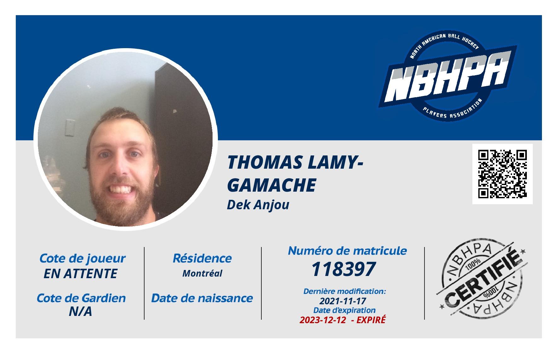 Thomas Lamy-Gamache