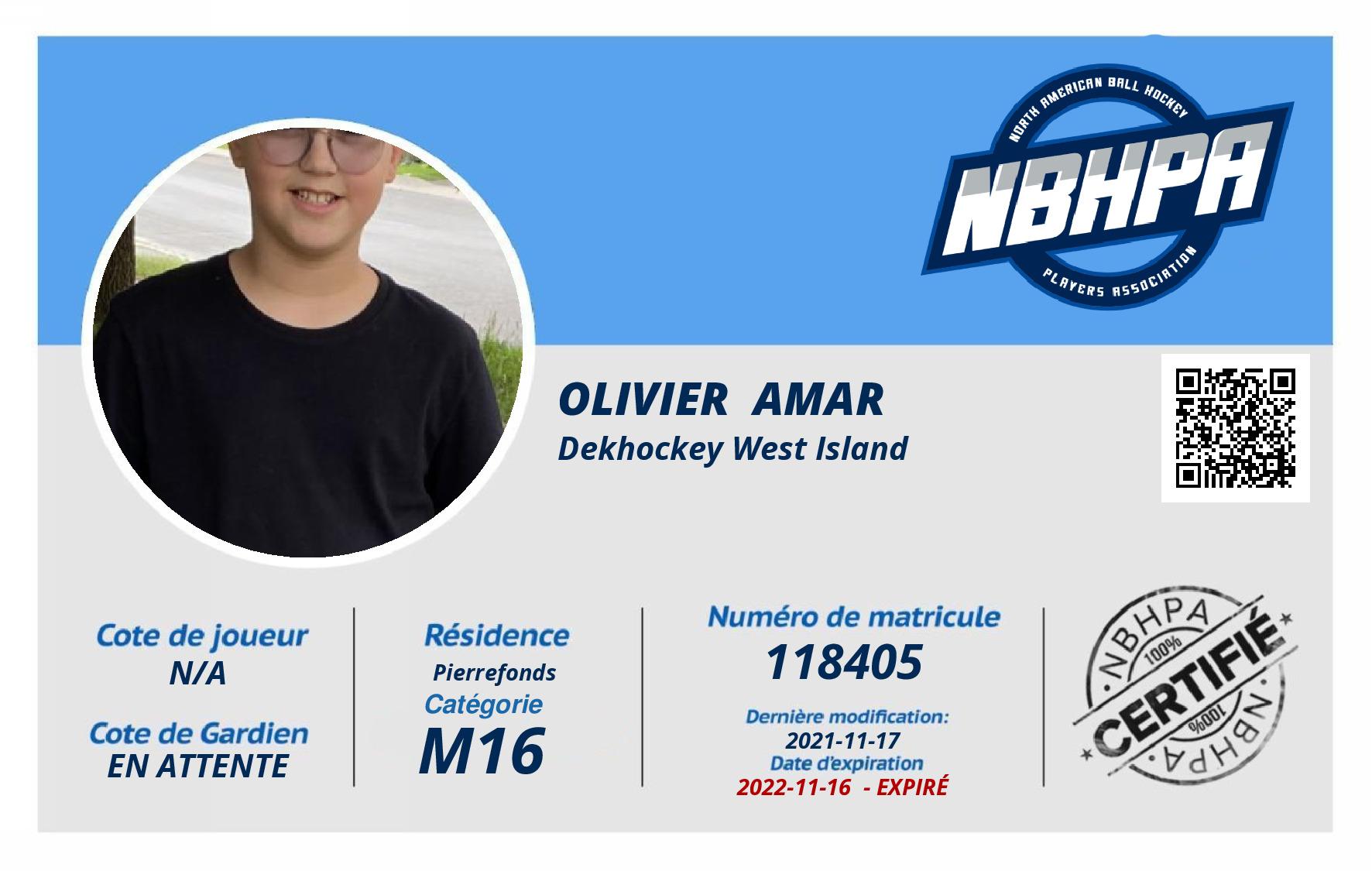 Olivier  Amar