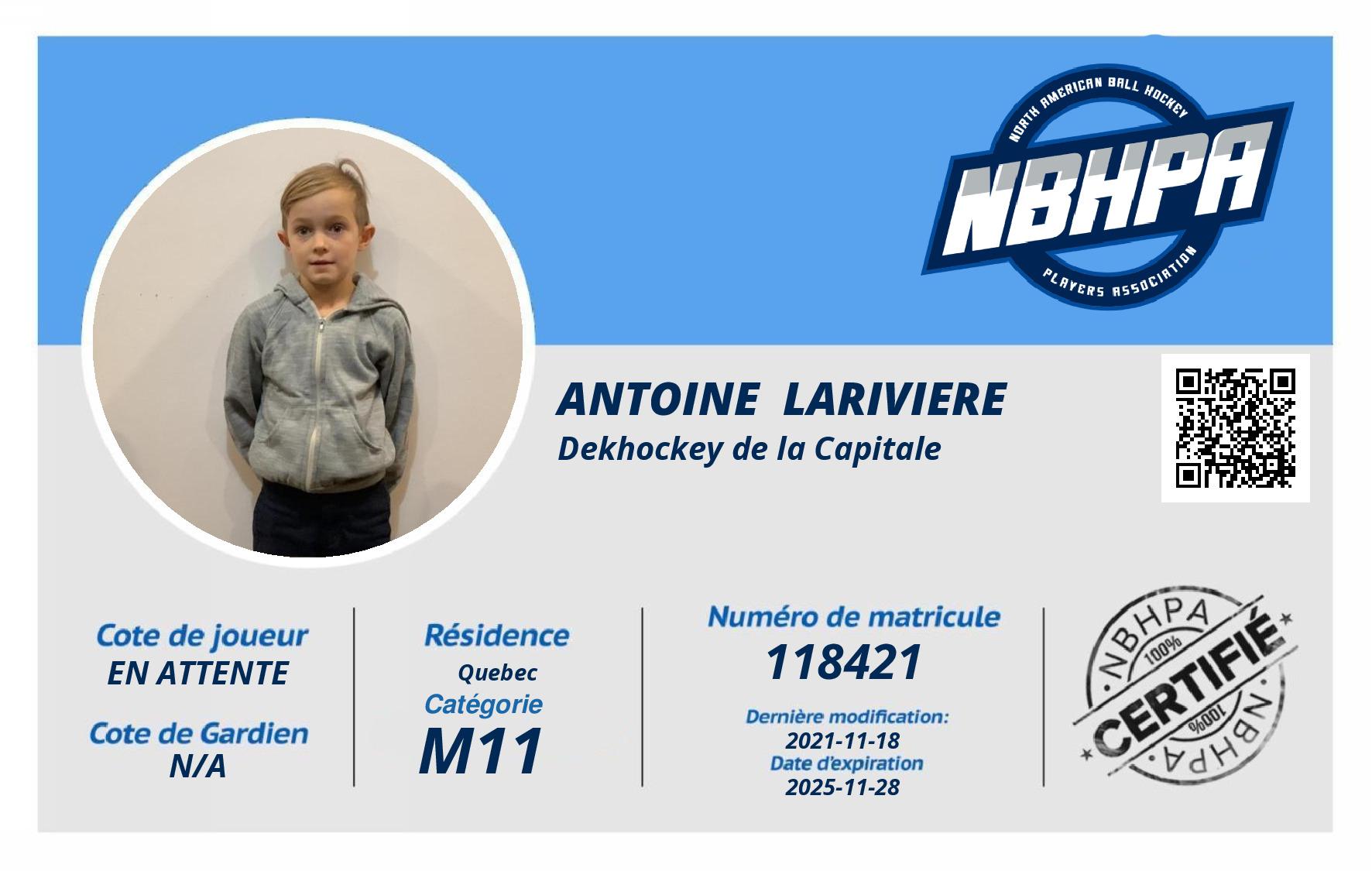 Antoine  Lariviere