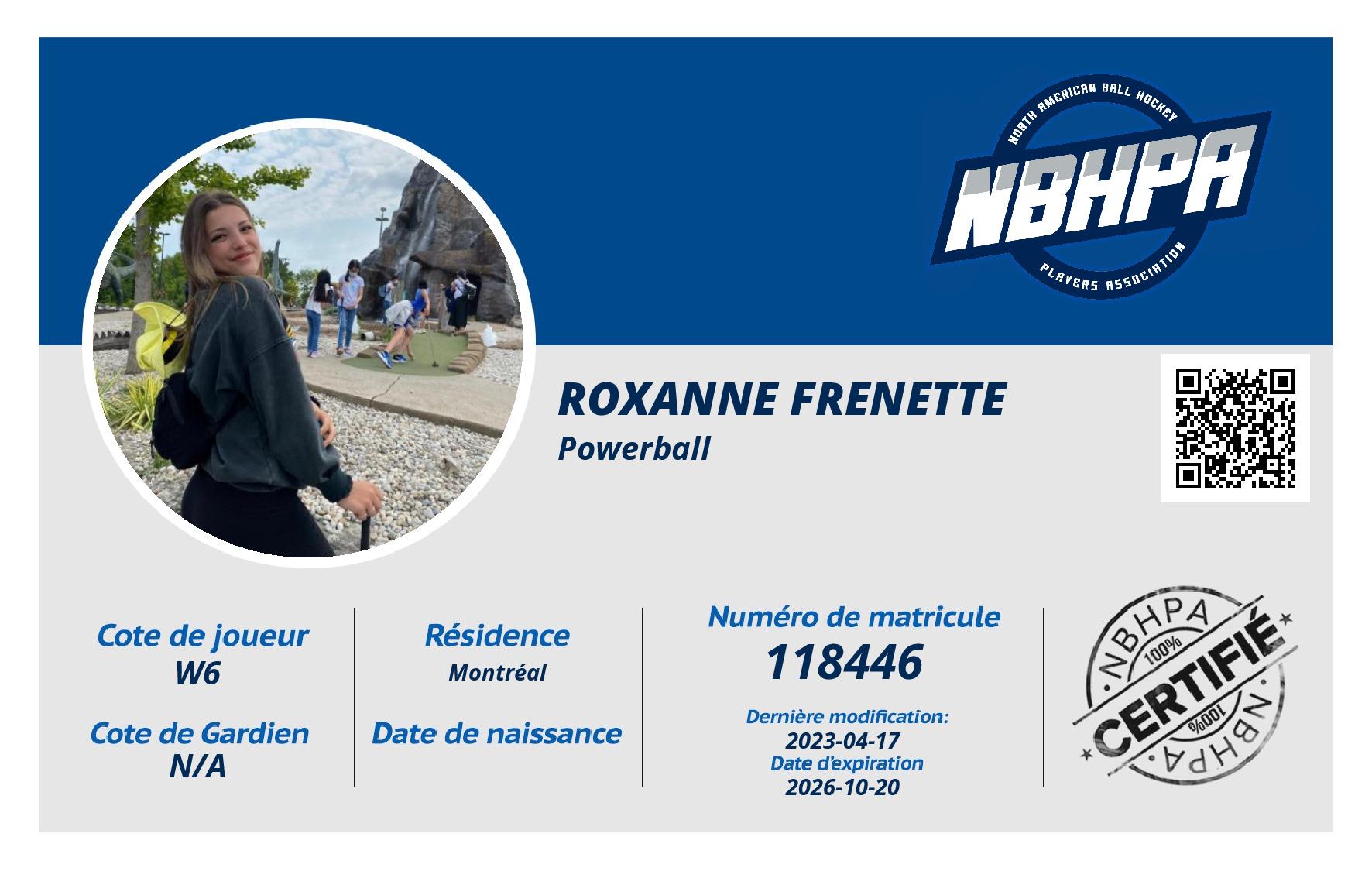 Roxanne Frenette