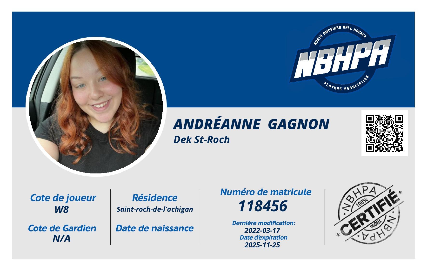 Andréanne  Gagnon