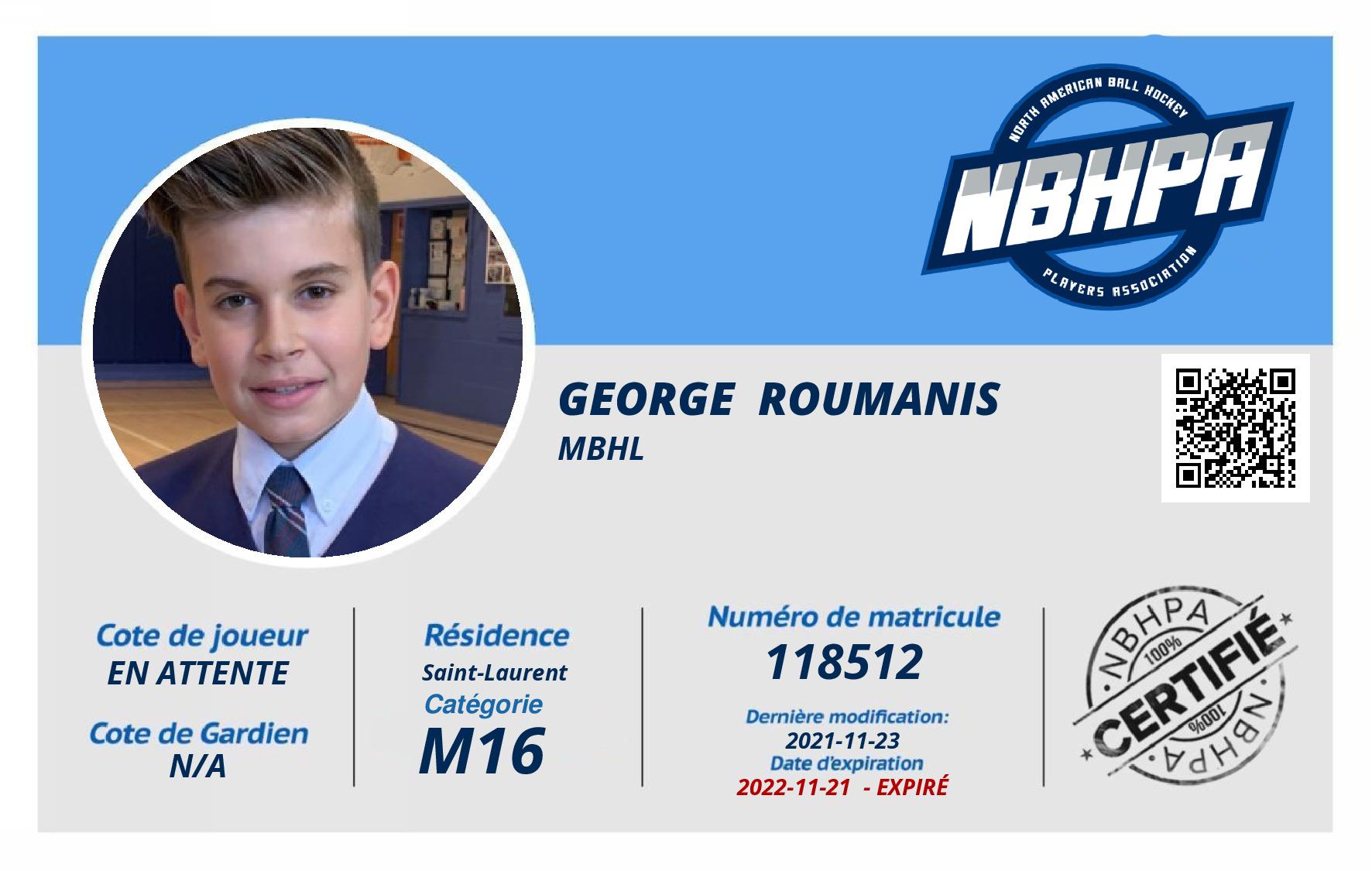 George  Roumanis 