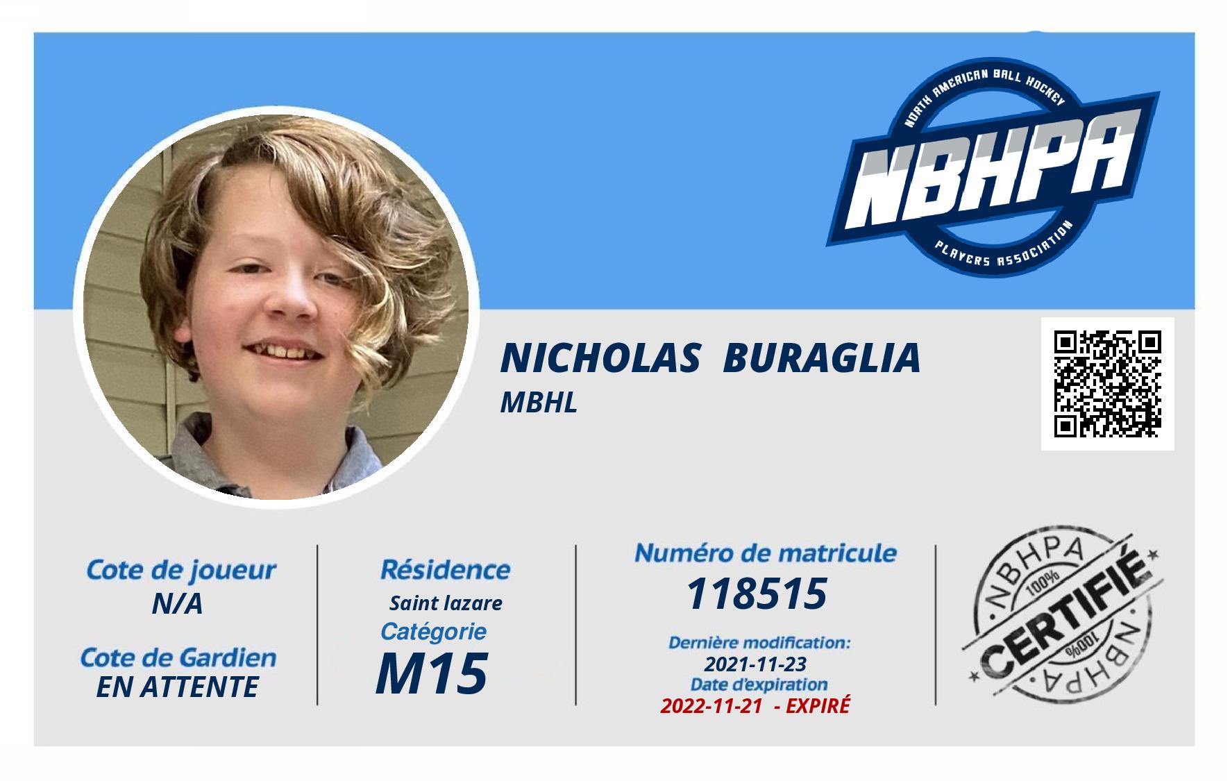Nicholas  Buraglia