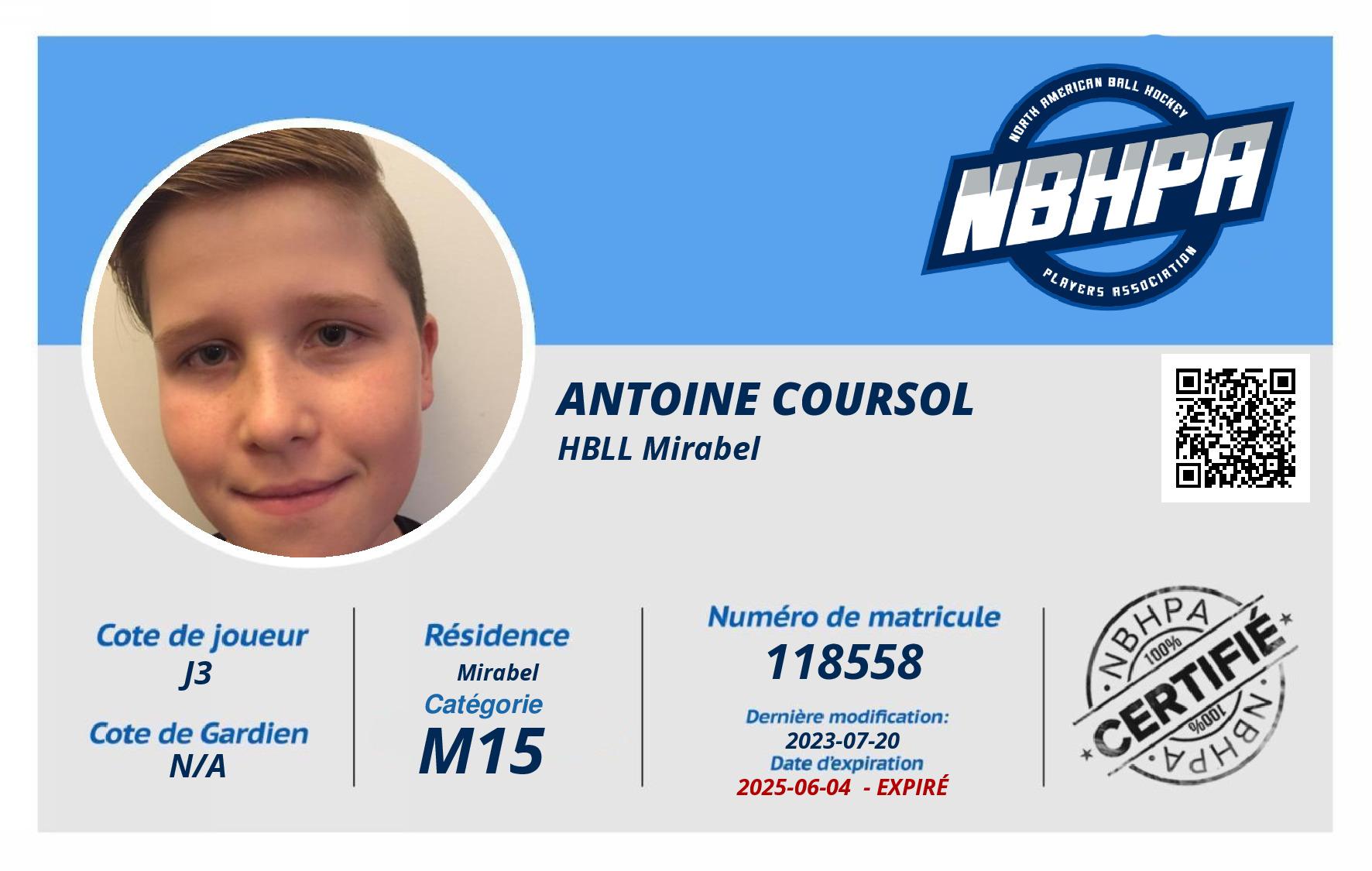 Antoine Coursol