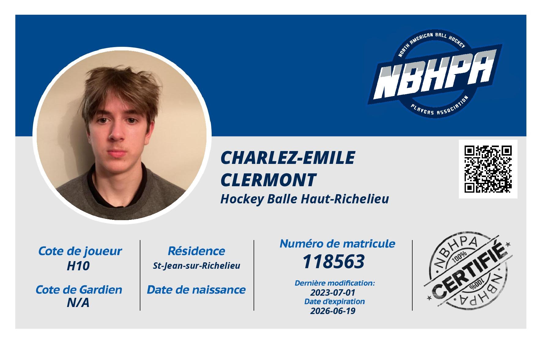 Charlez-Emile Clermont