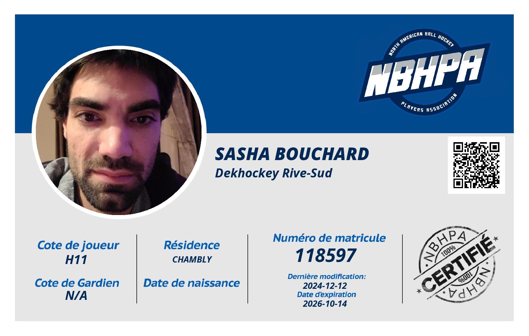 Sasha Bouchard