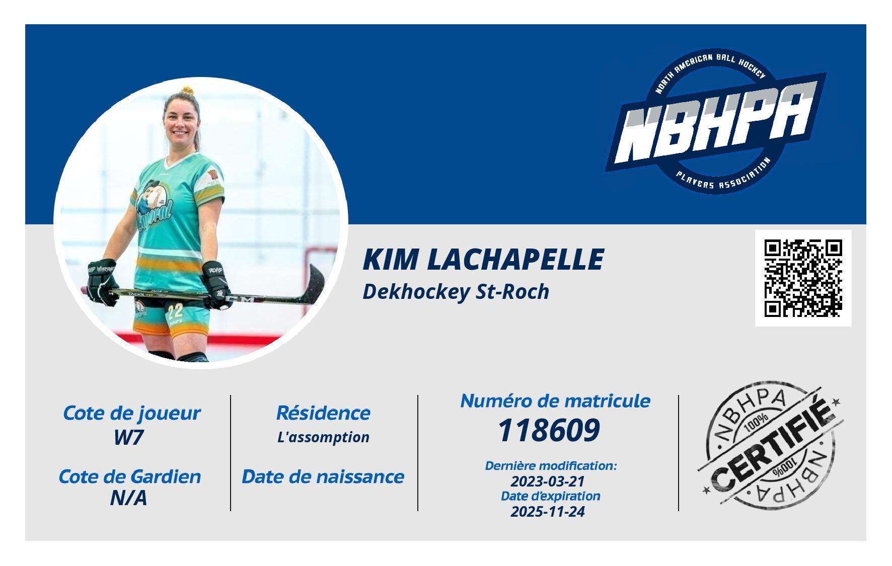 Kim Lachapelle
