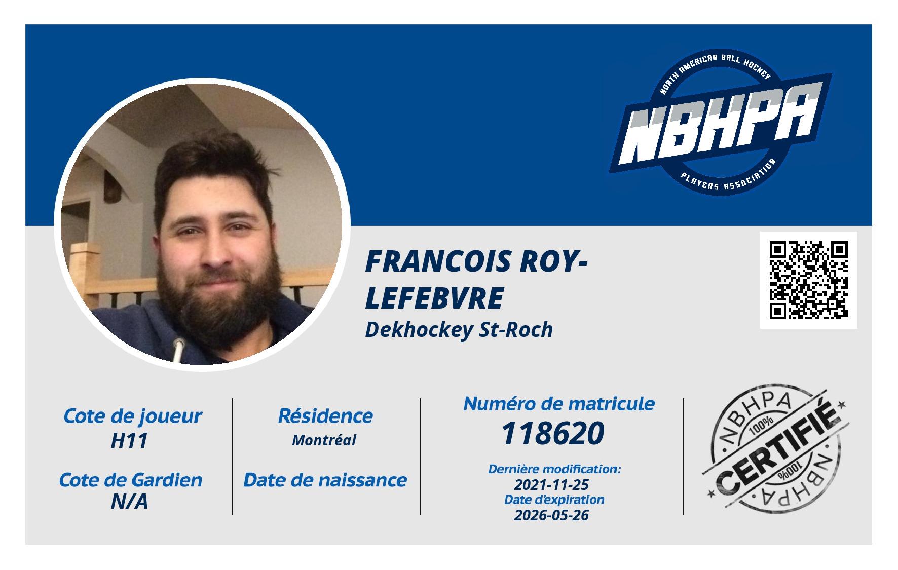 Francois Roy-lefebvre