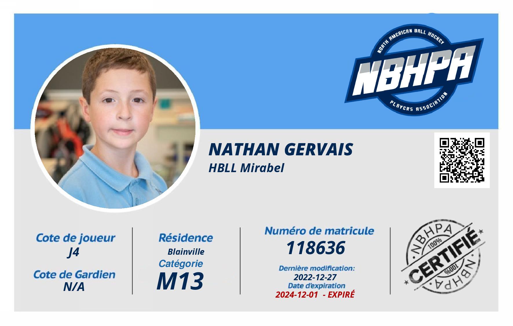 Nathan Gervais