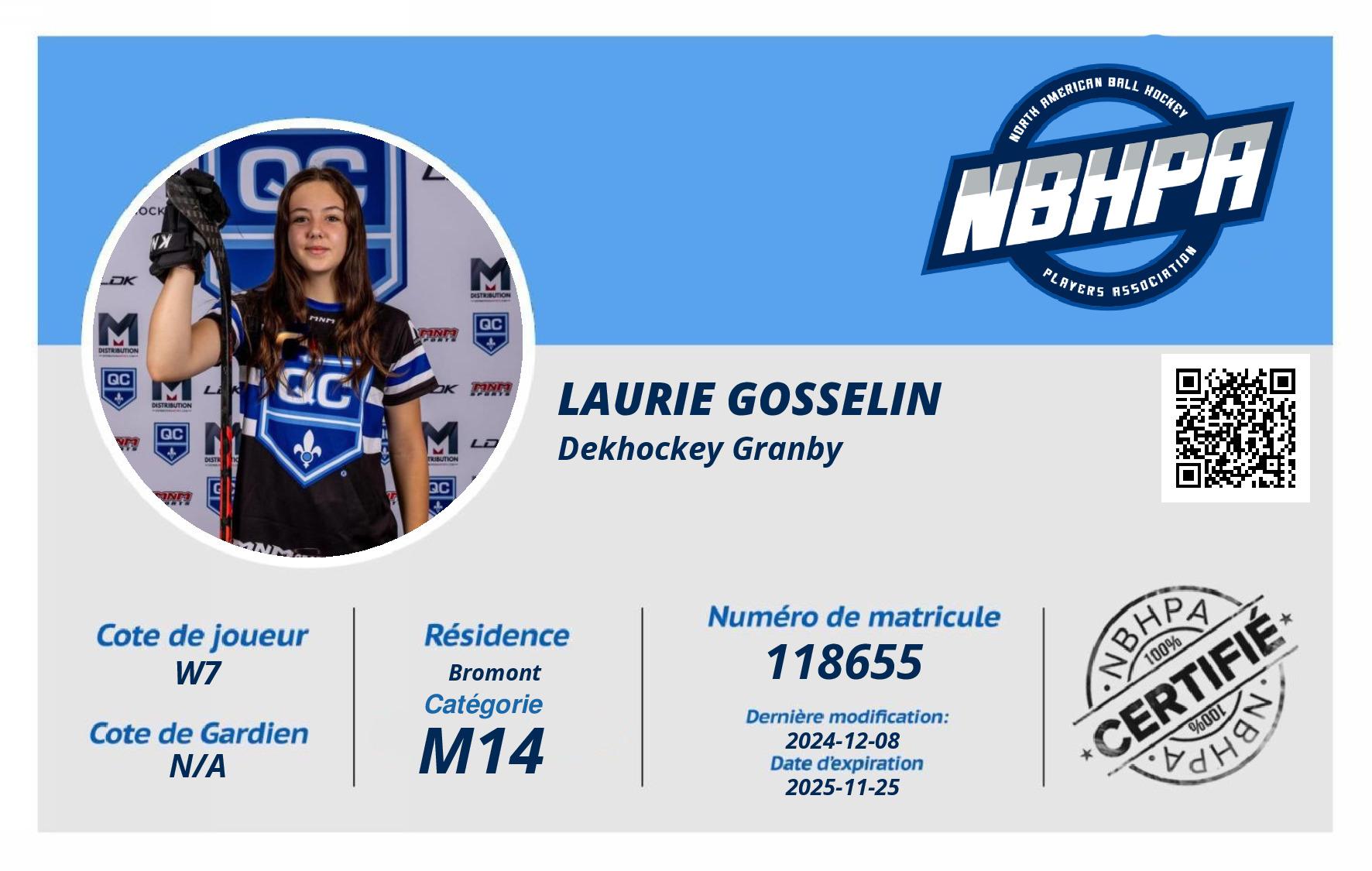 Laurie Gosselin