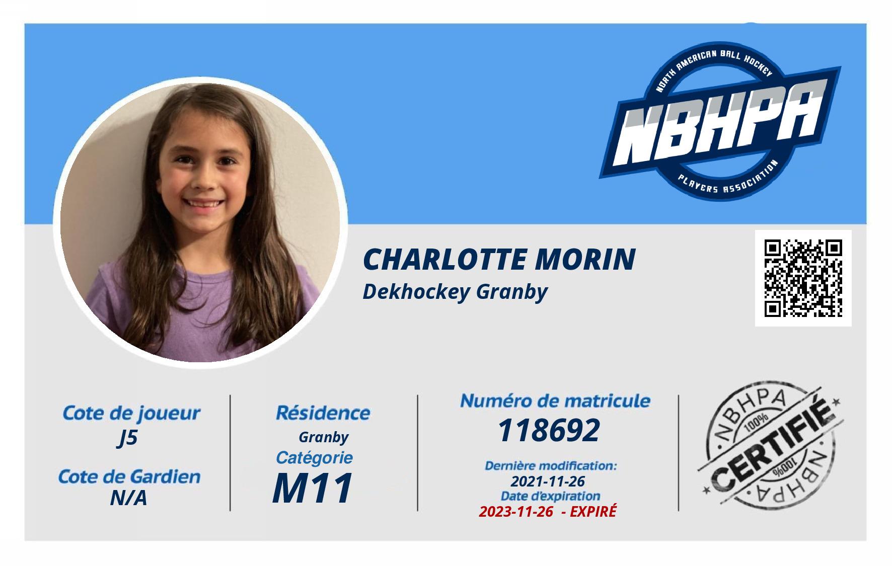 Charlotte Morin