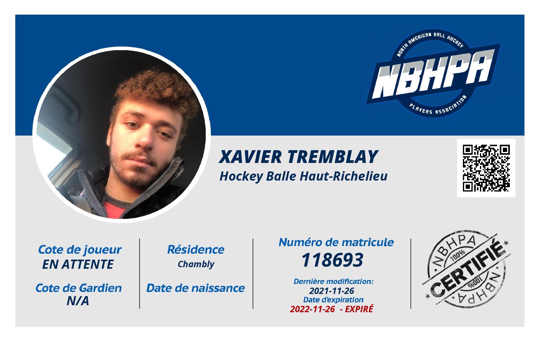 Xavier Tremblay