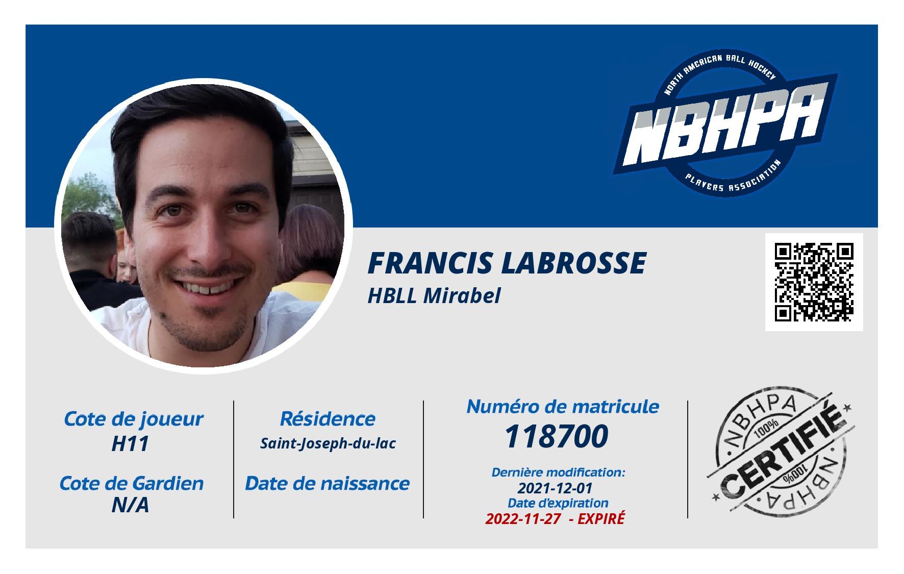 Francis Labrosse