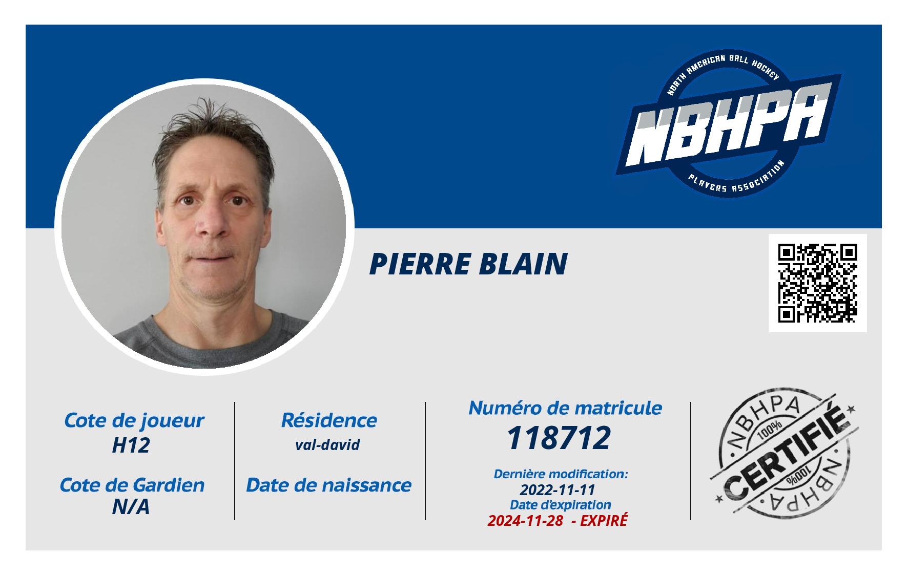 Pierre Blain