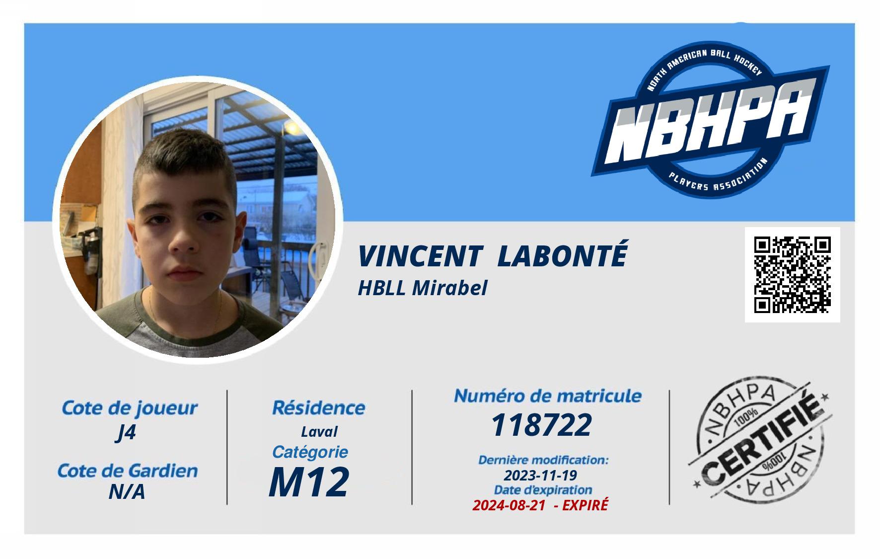 Vincent  Labonté 
