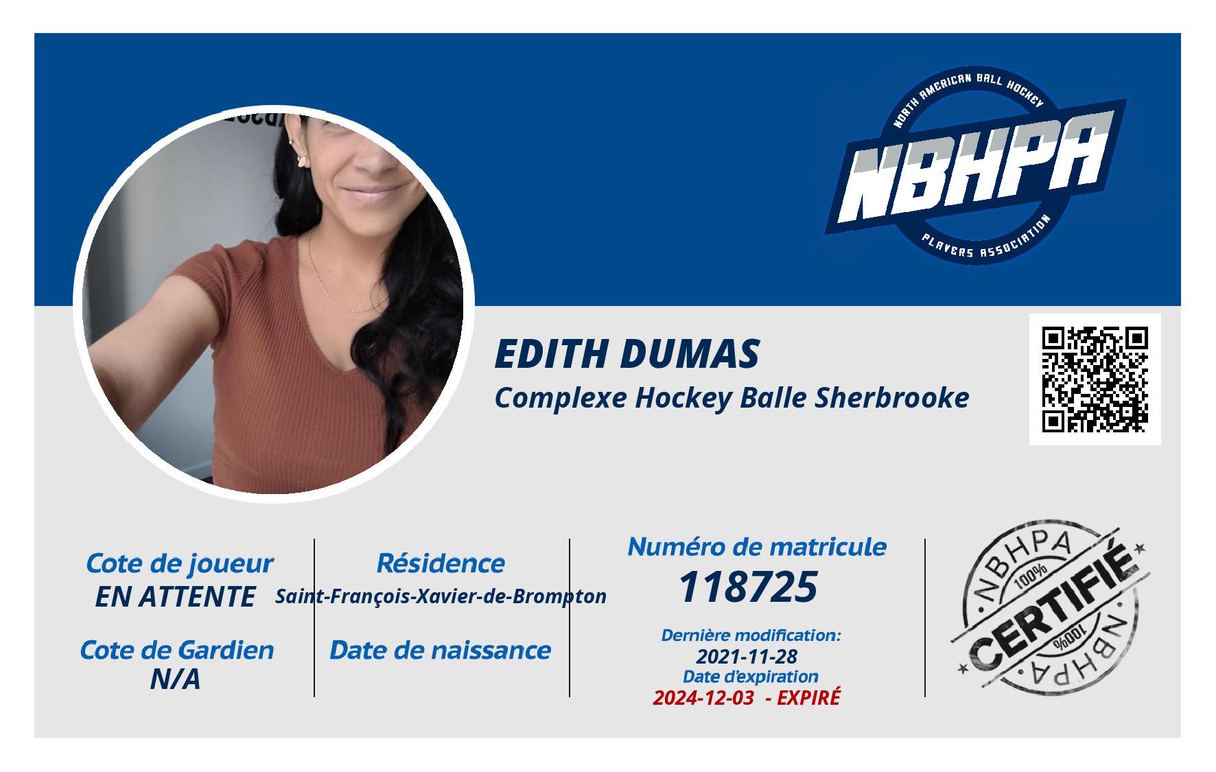 Edith Dumas