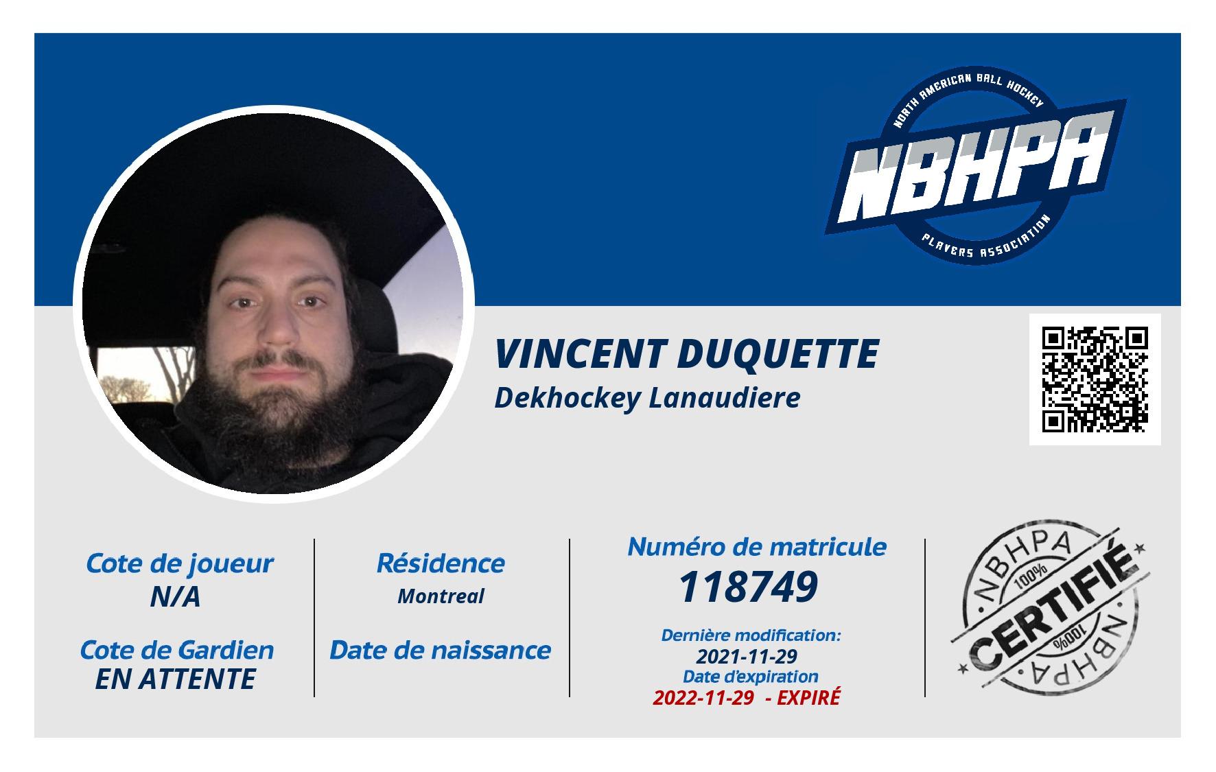 Vincent Duquette