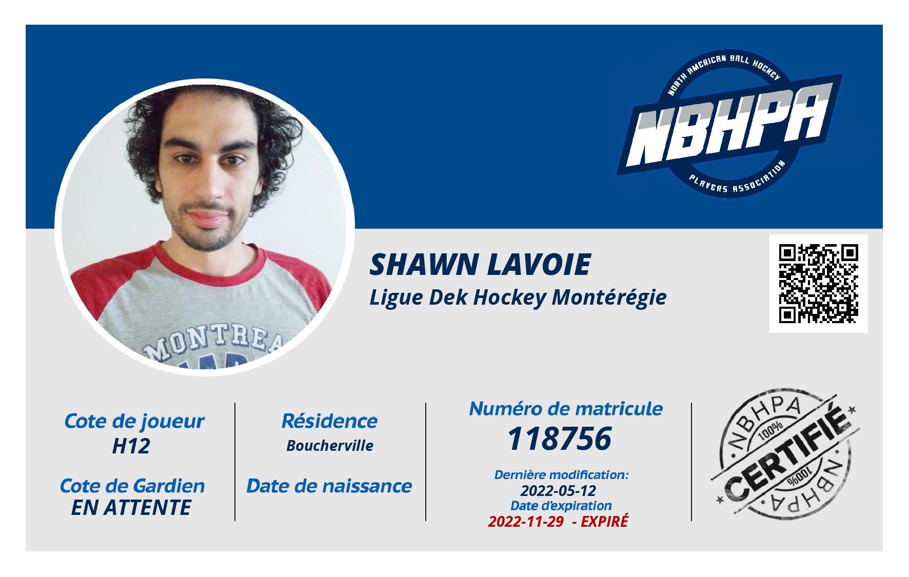 Shawn Lavoie