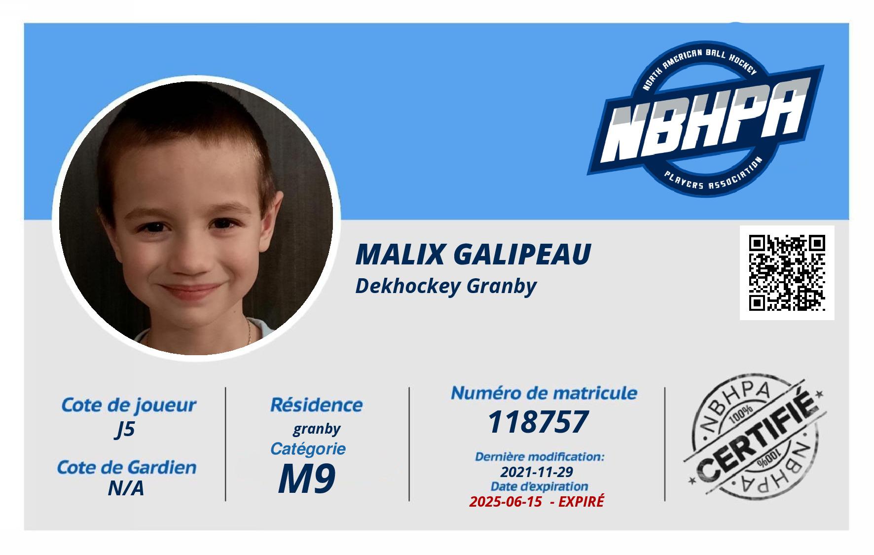 Malix Galipeau