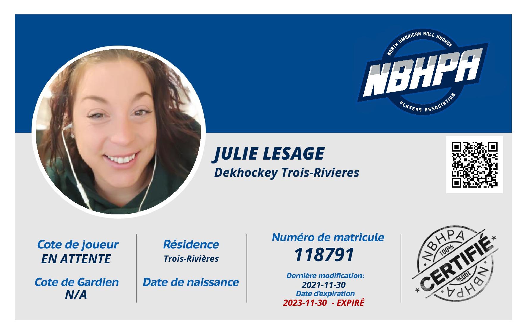 Julie Lesage