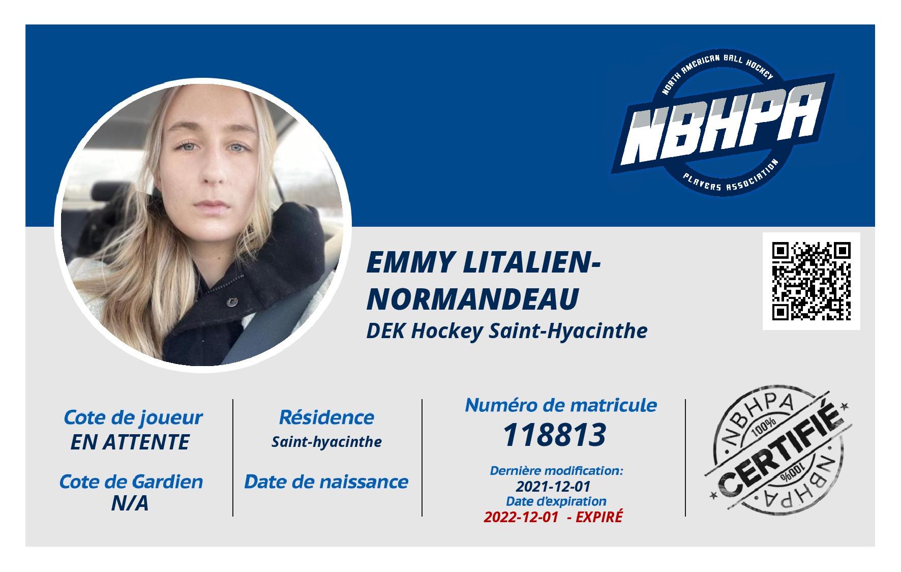 Emmy Litalien-Normandeau