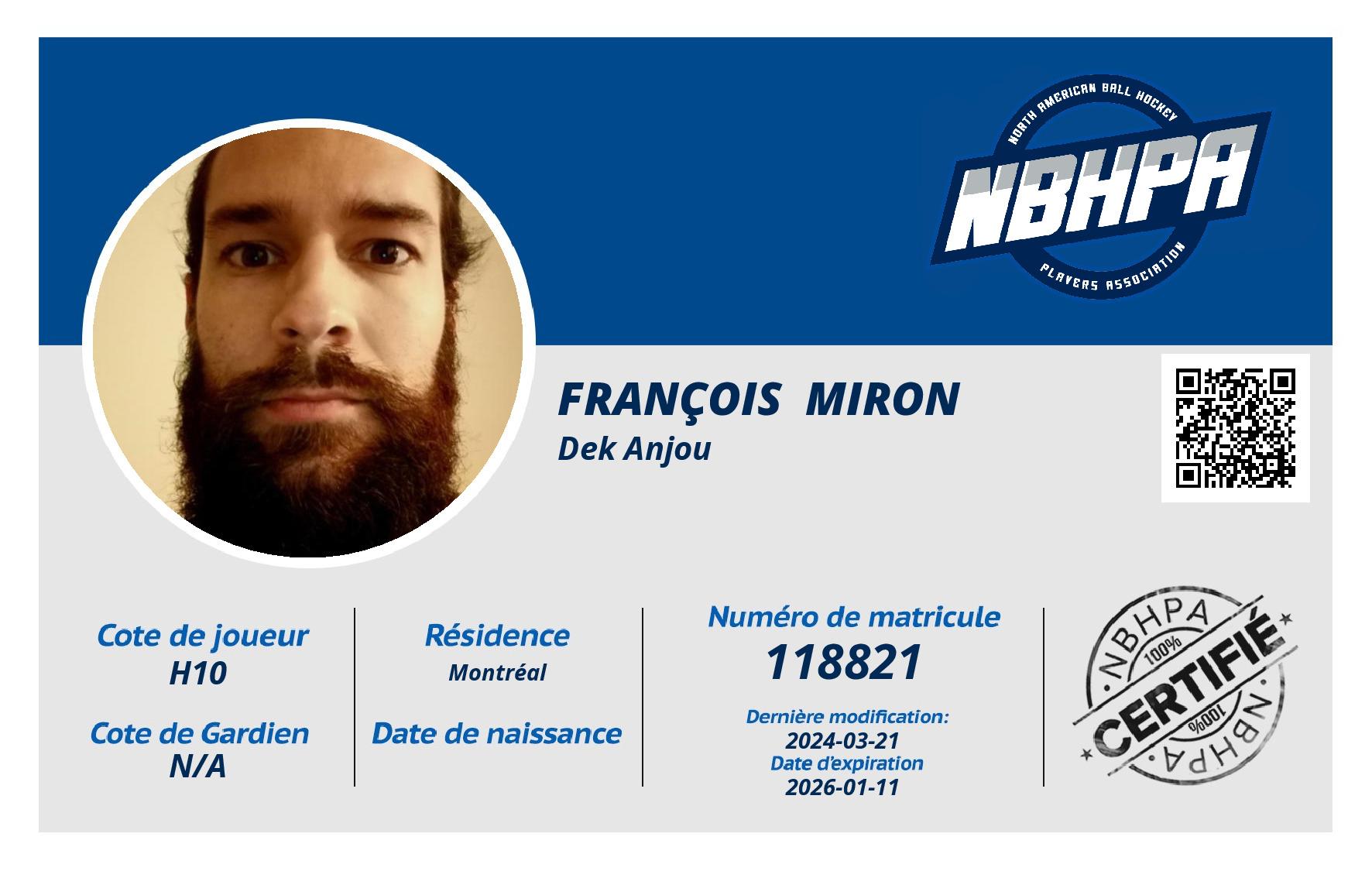 François  Miron 