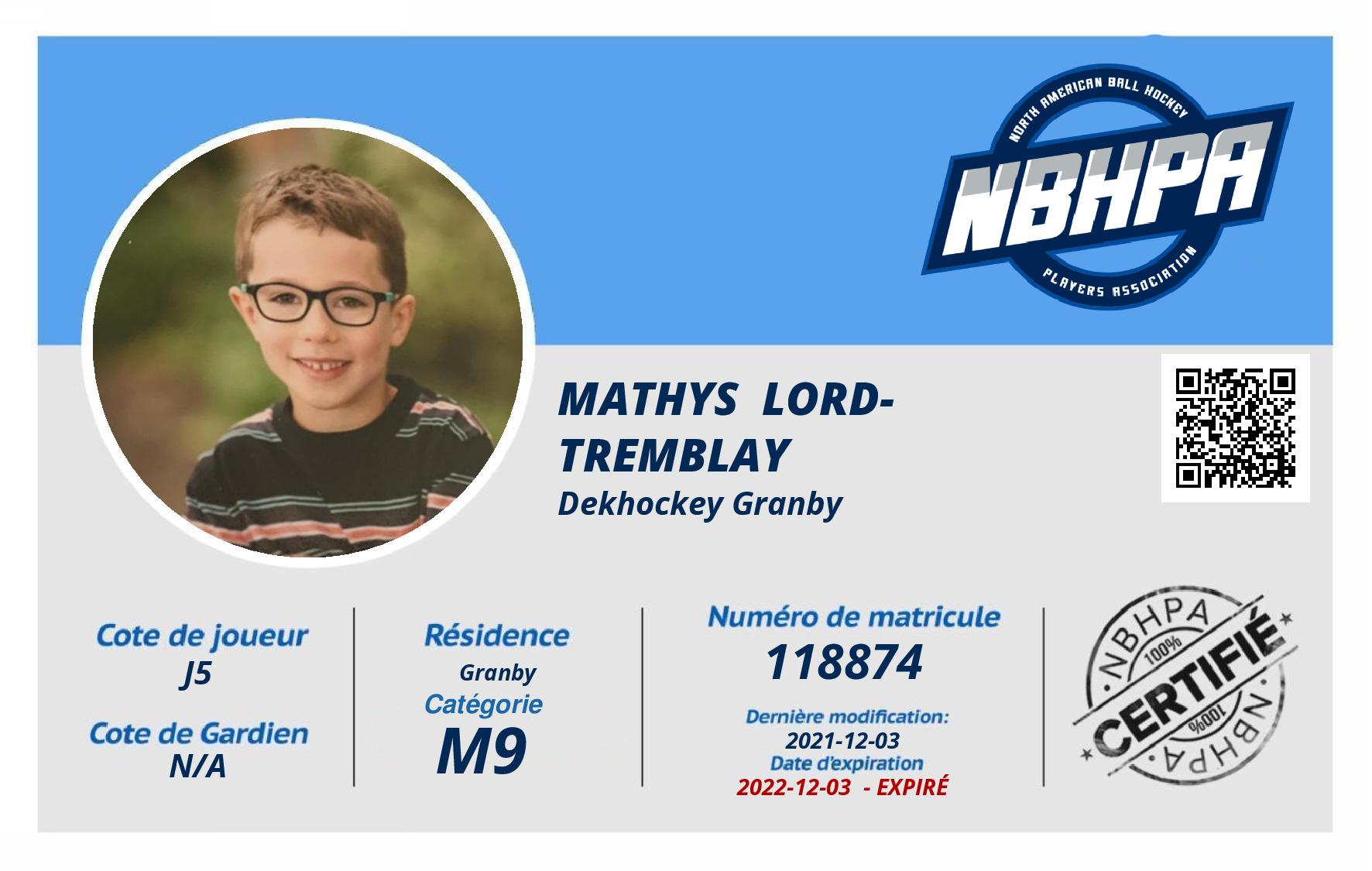 Mathys  Lord-Tremblay
