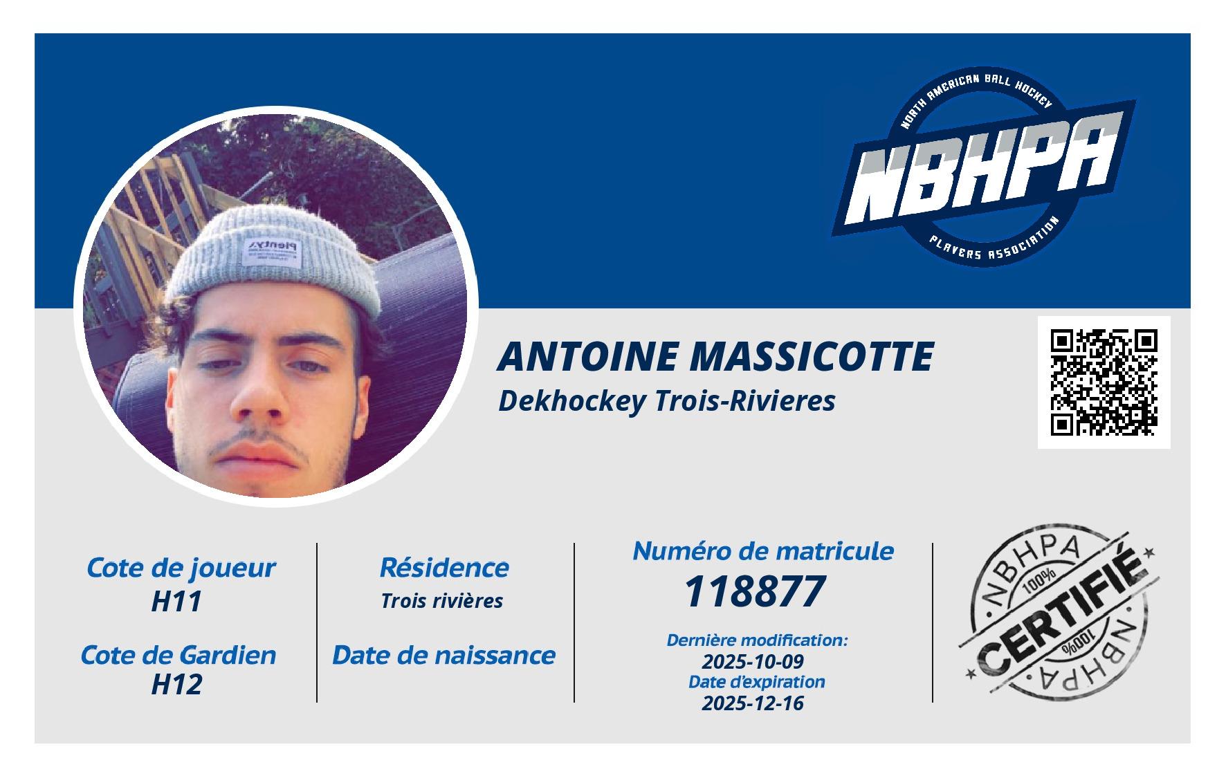 Antoine Massicotte