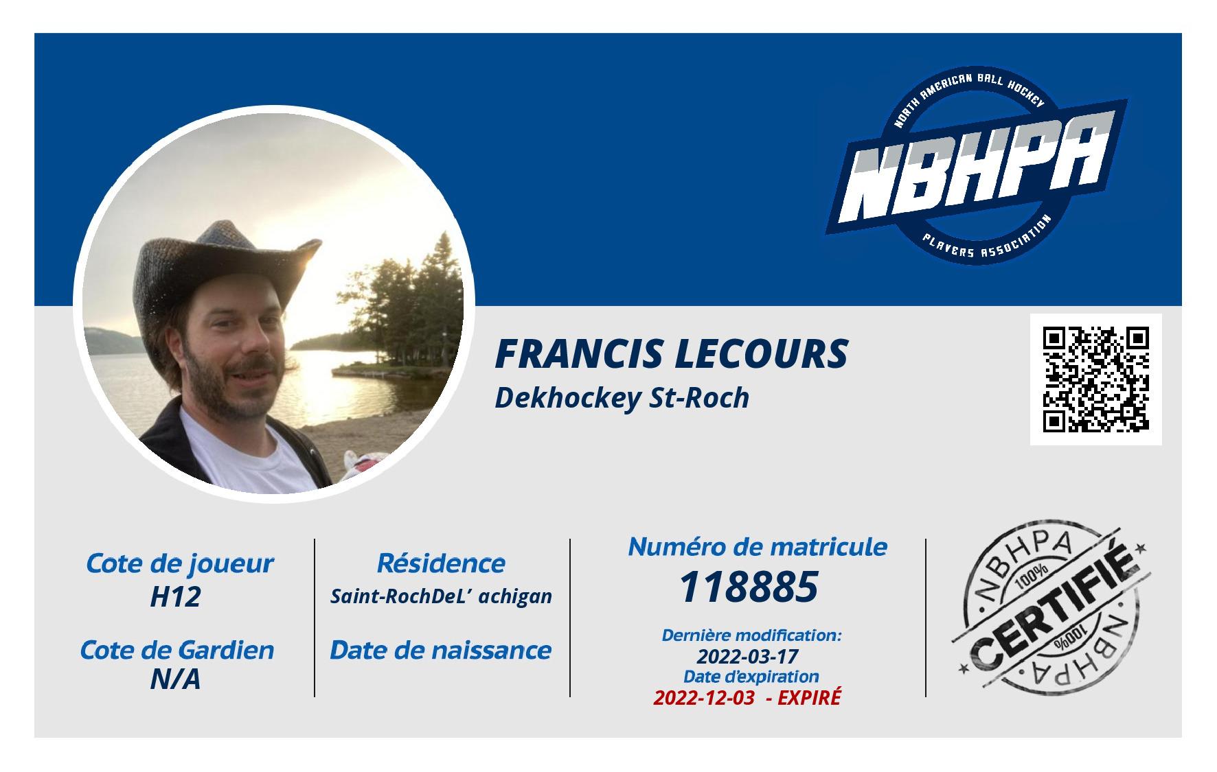 Francis Lecours