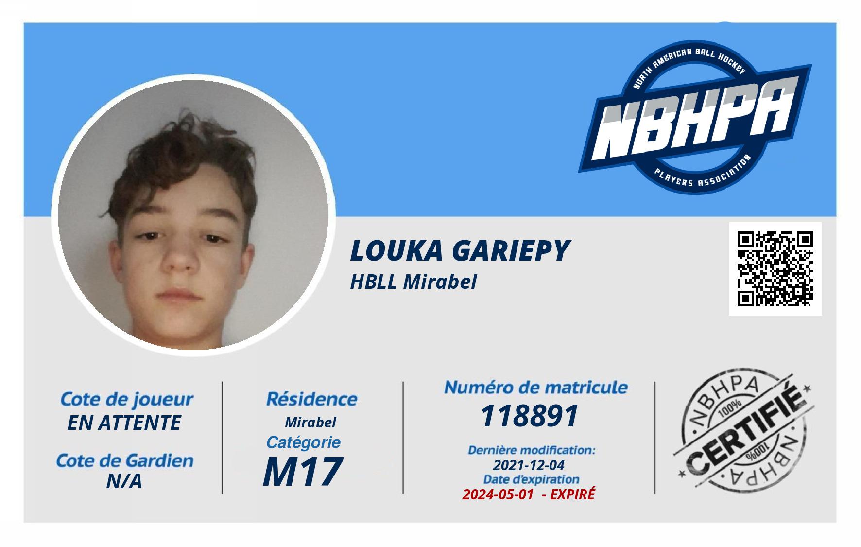 Louka Gariepy