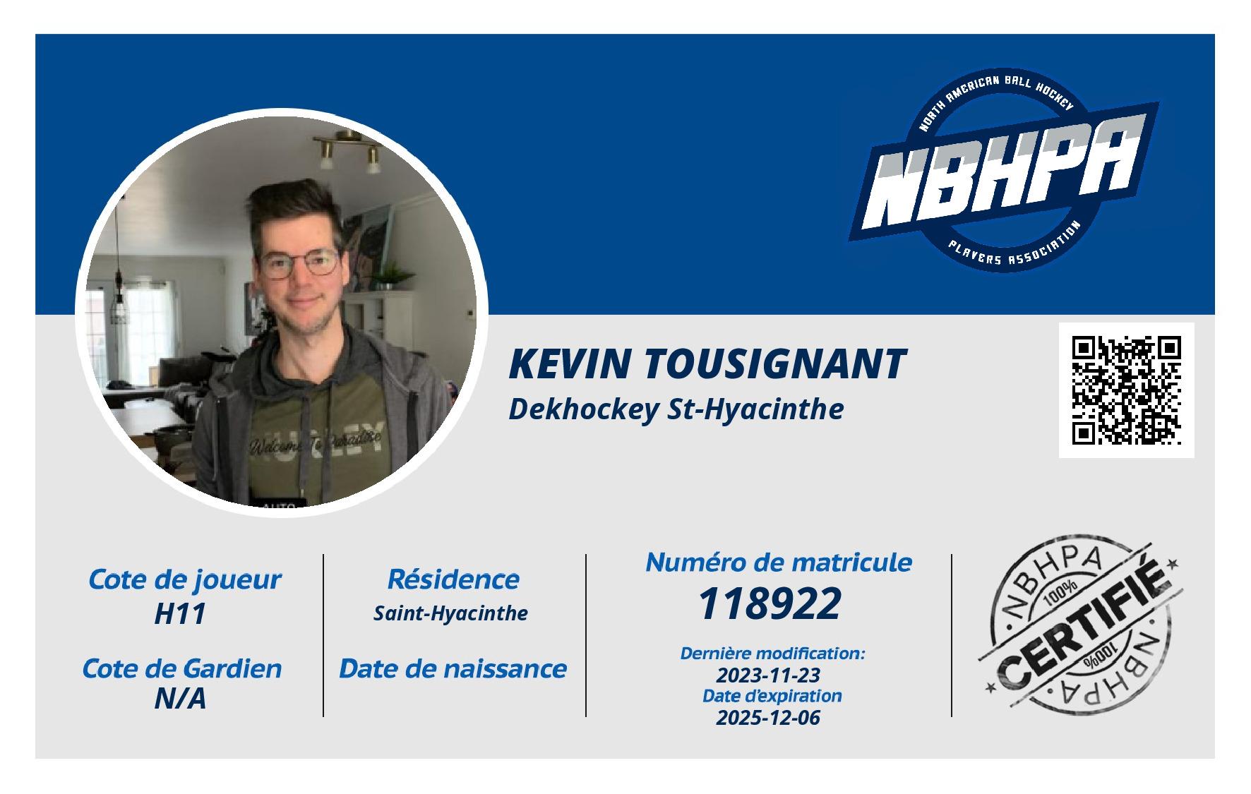 Kevin Tousignant