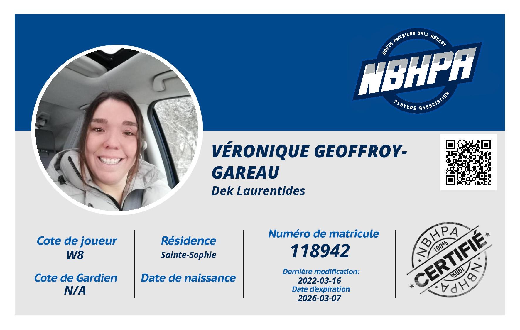 Véronique Geoffroy-Gareau