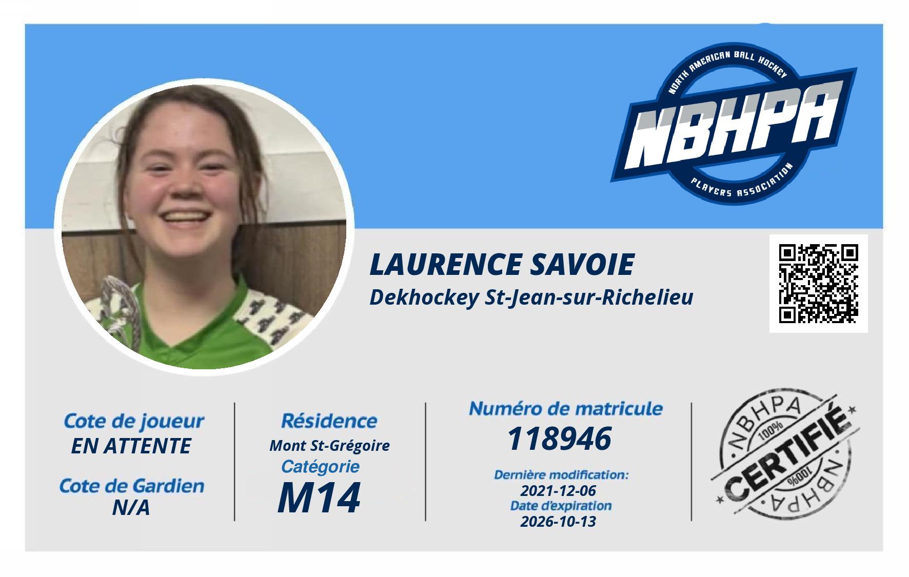 Laurence Savoie