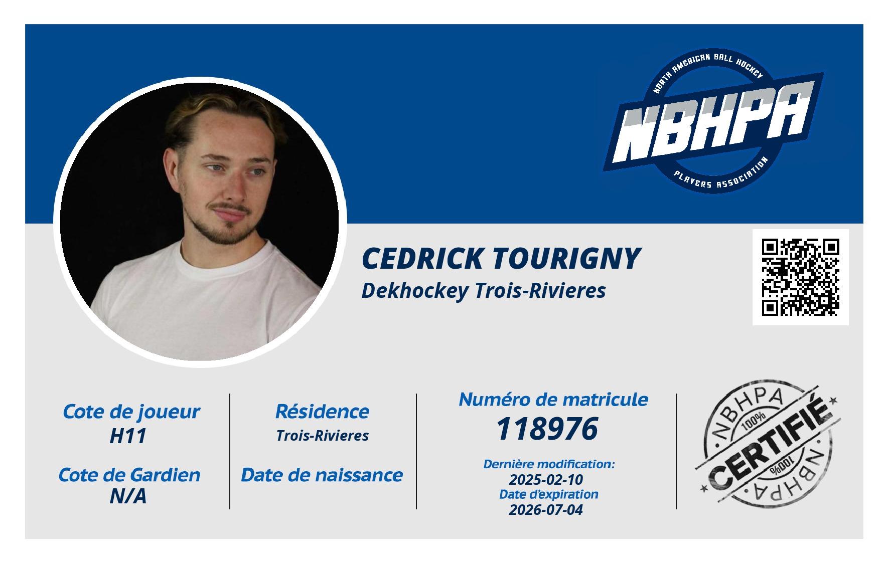 Cedrick Tourigny