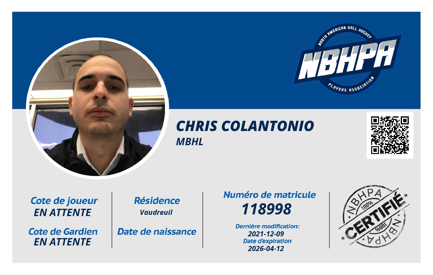 Chris Colantonio