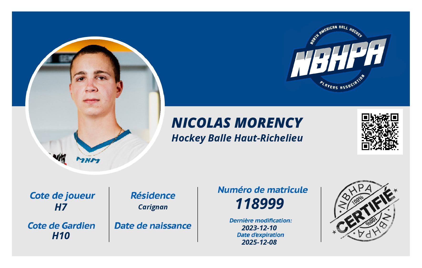 Nicolas Morency