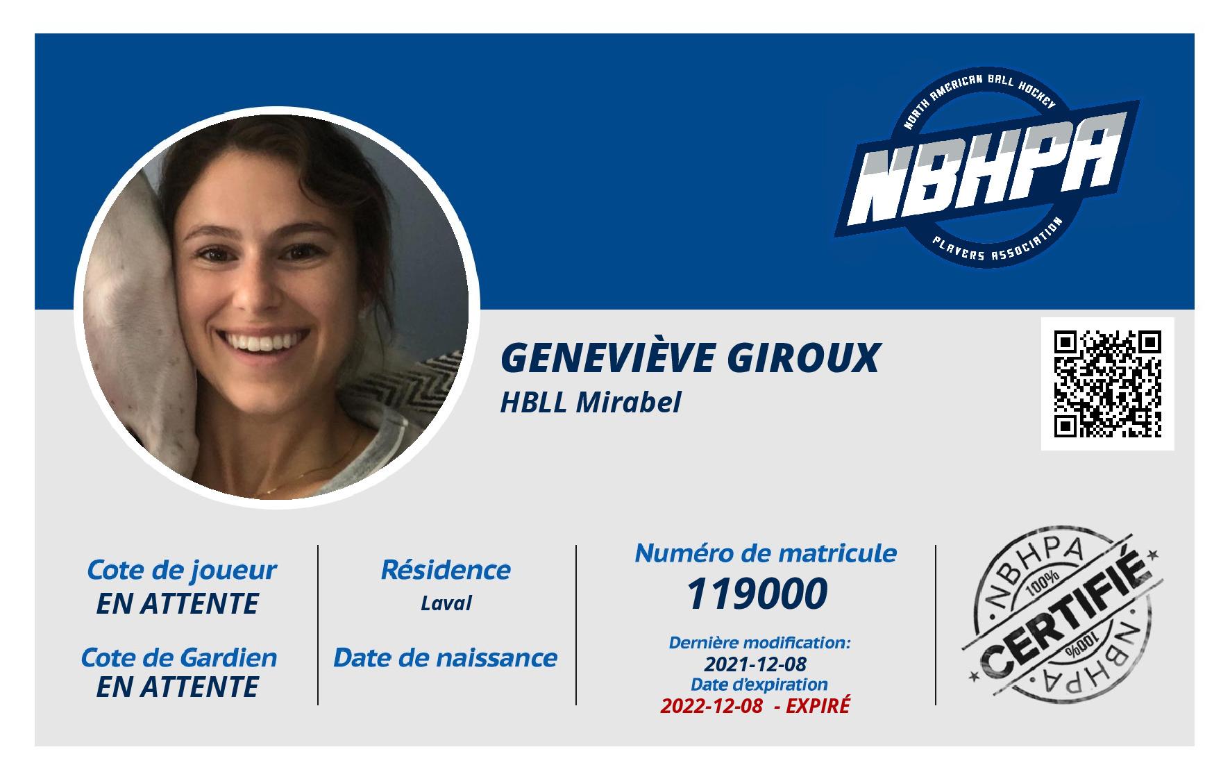 Geneviève Giroux