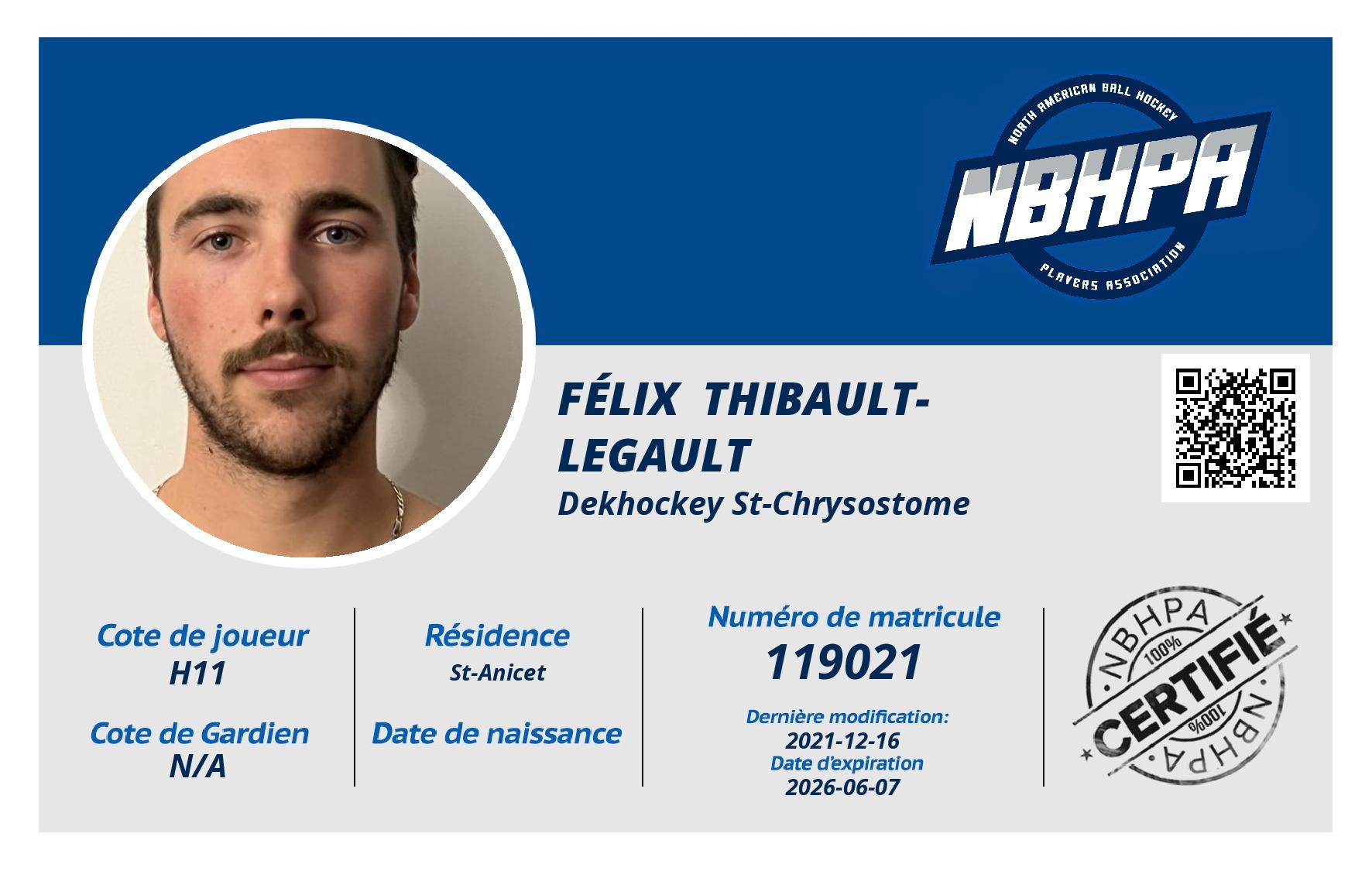Félix  Thibault-Legault