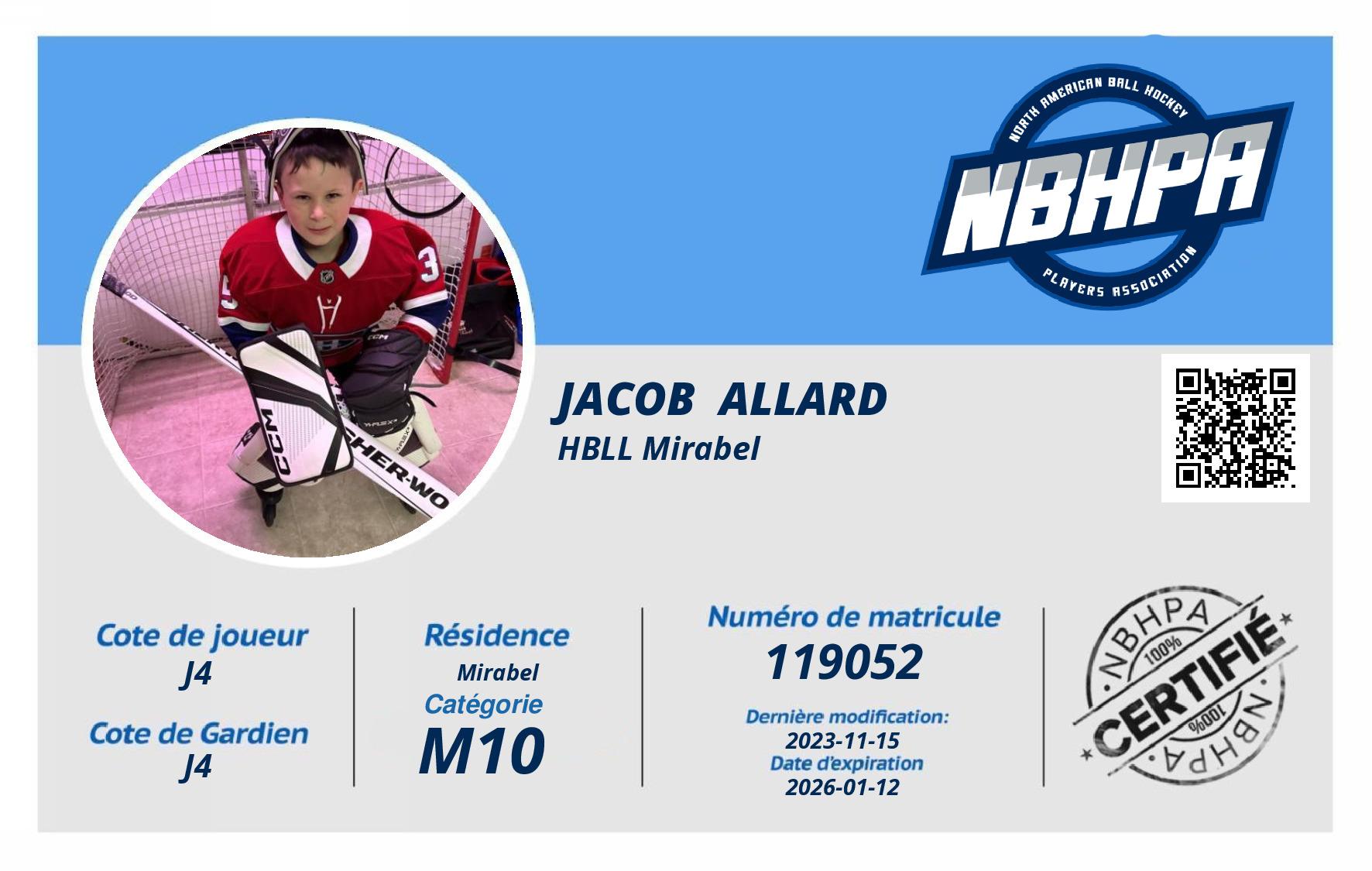 Jacob  Allard