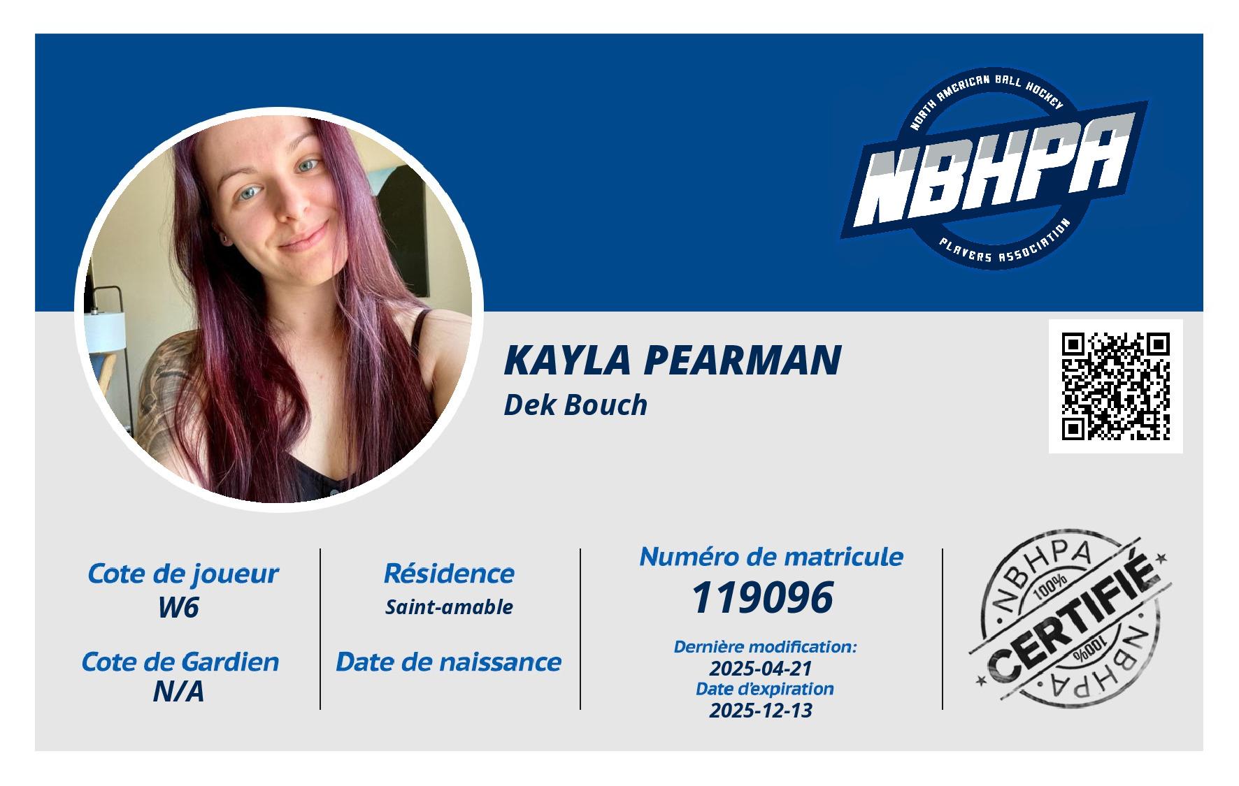 Kayla Pearman
