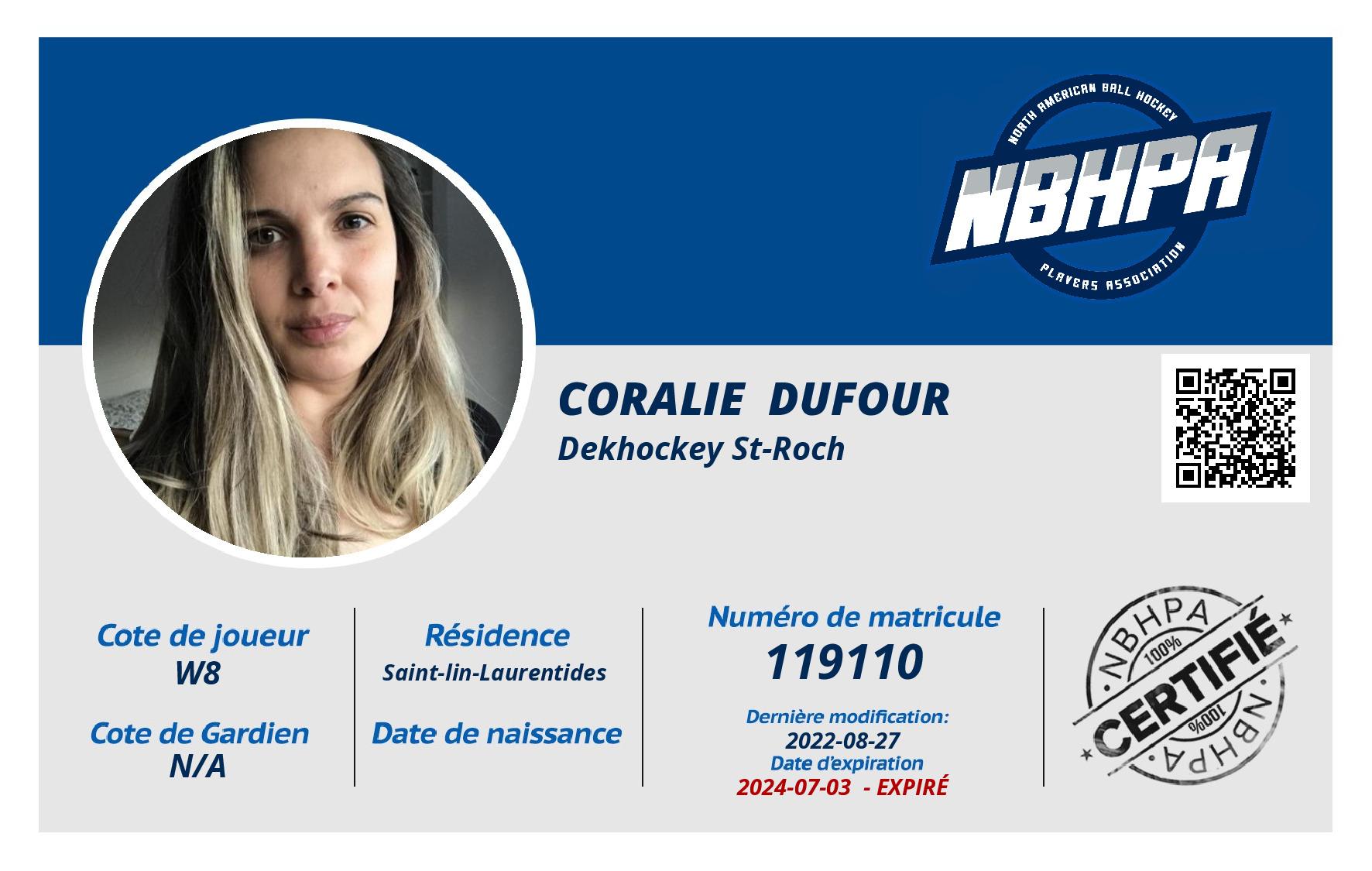 Coralie  Dufour 
