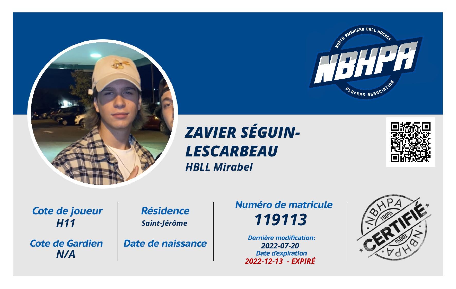 Zavier Séguin-lescarbeau