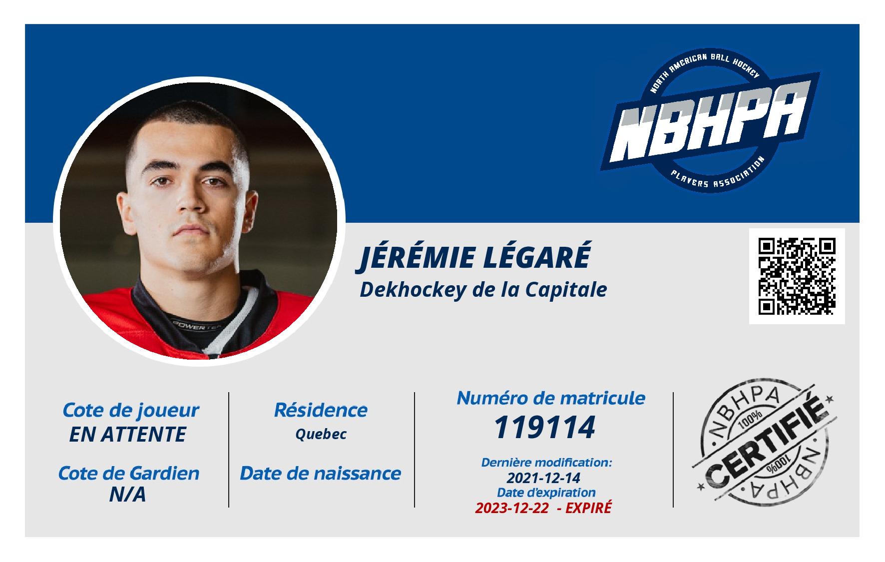 Jérémie Légaré
